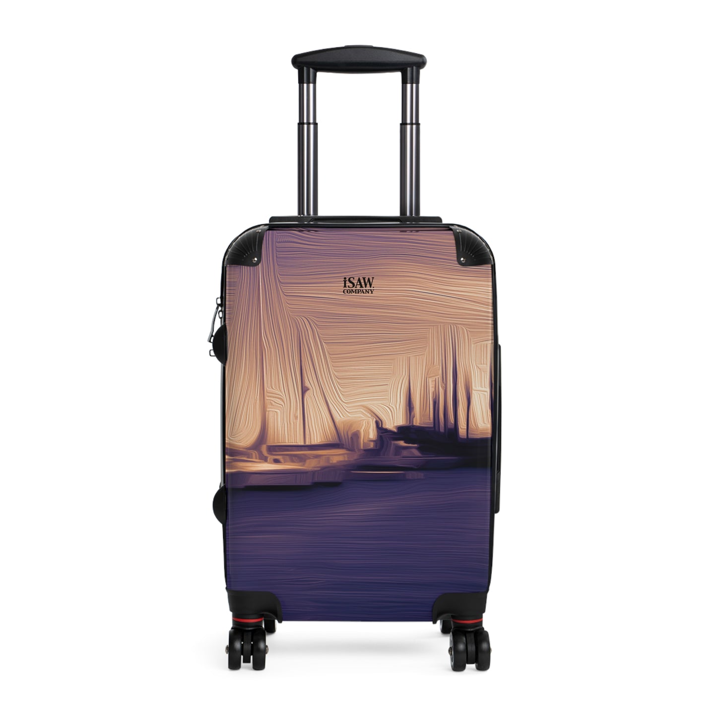 The Sleeping Yachts (at Sunset) - Hard - Shell Suitcase - iSAW Company