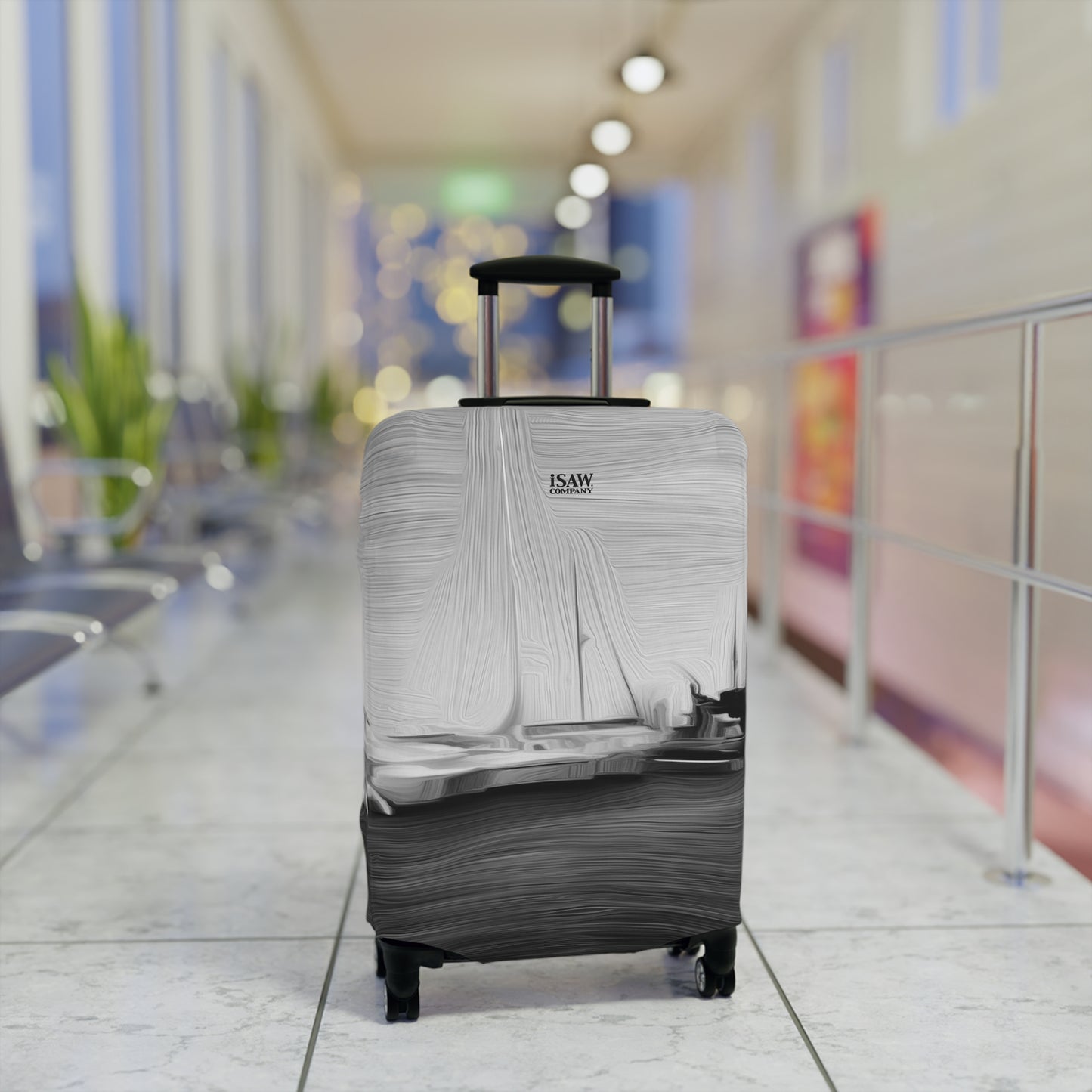 The Sleeping Yachts (at Night) – Protective Suitcase Cover - iSAW Company