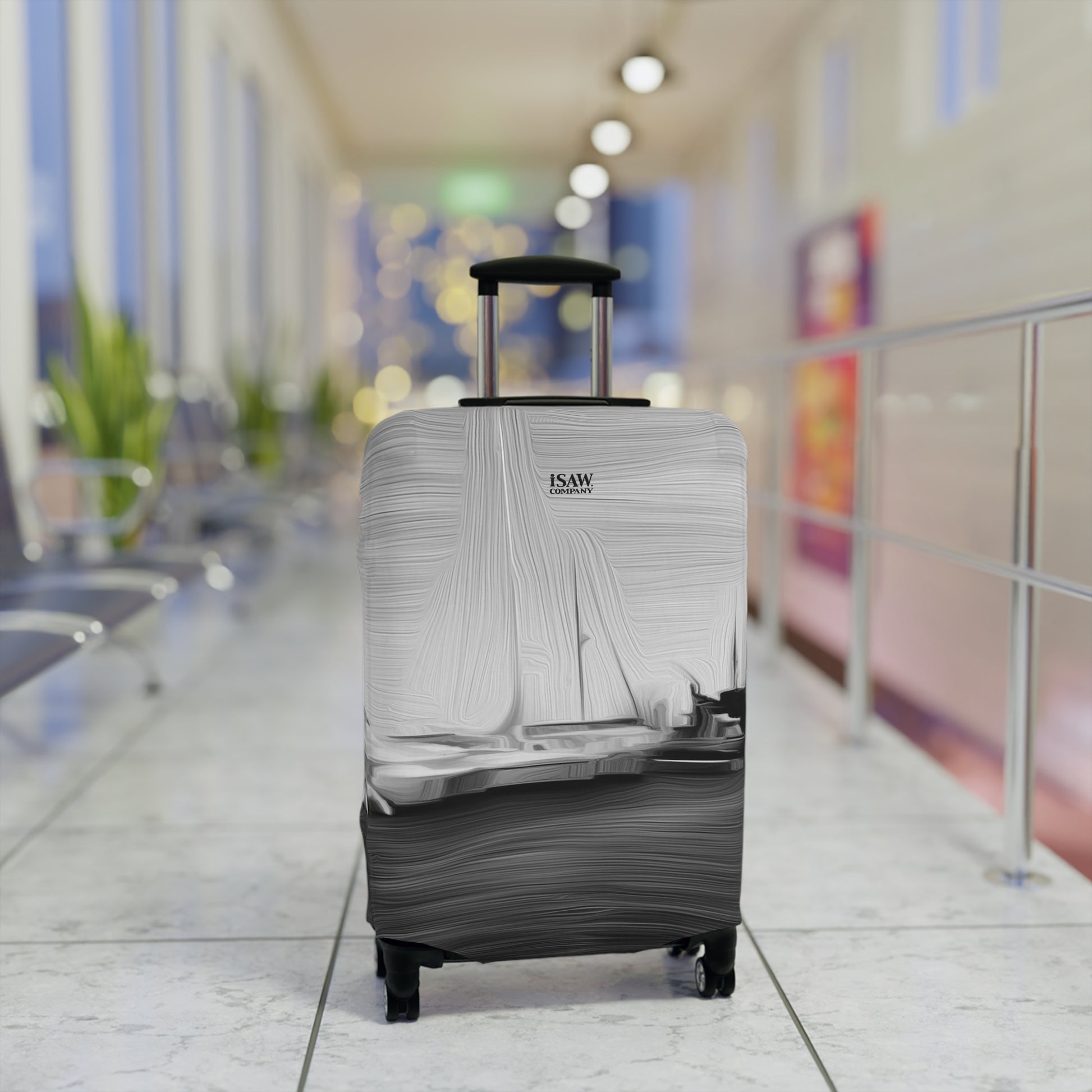 The Sleeping Yachts (at Night) – Protective Suitcase Cover - iSAW Company