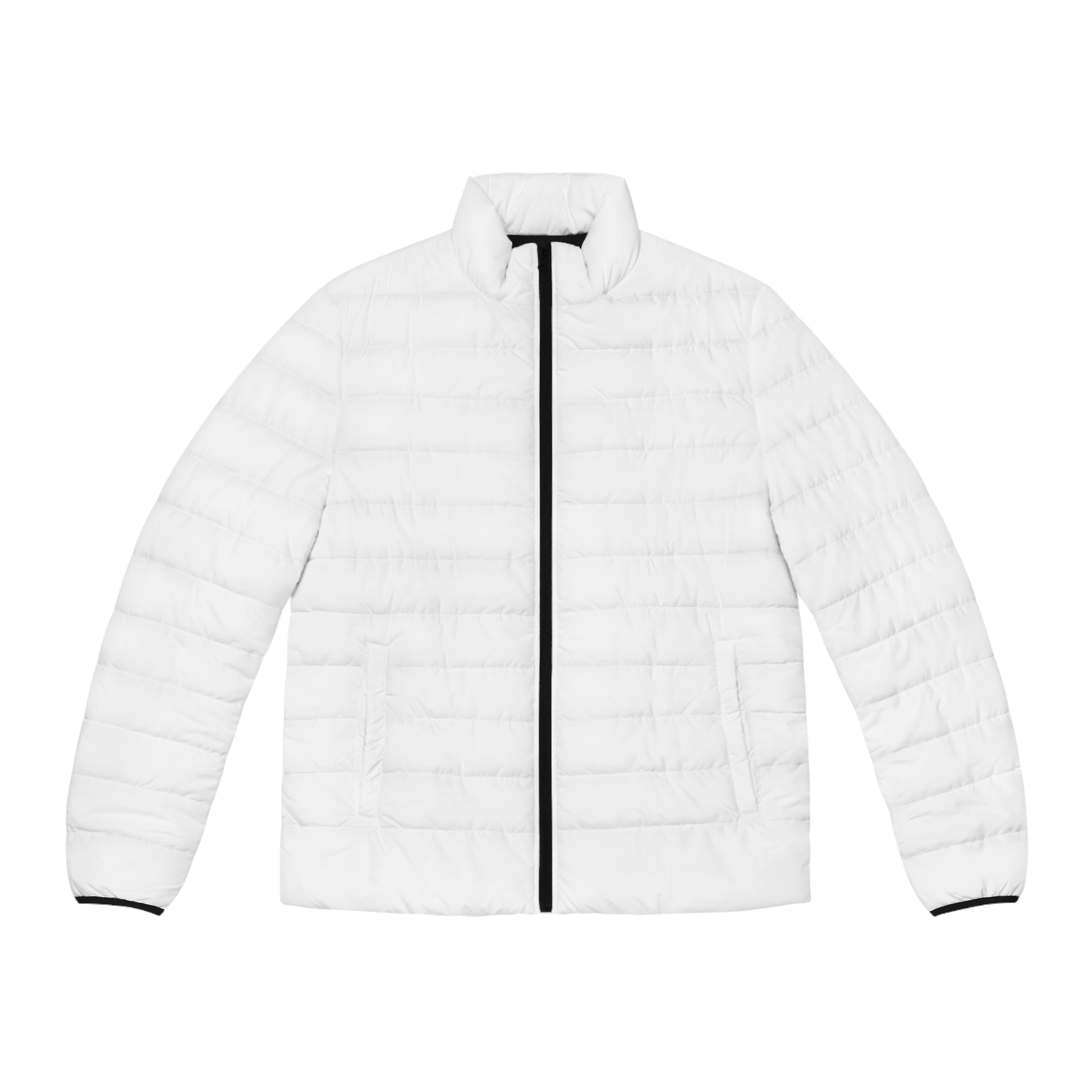 iSAW Mens White Puffer Jacket - iSAW Company