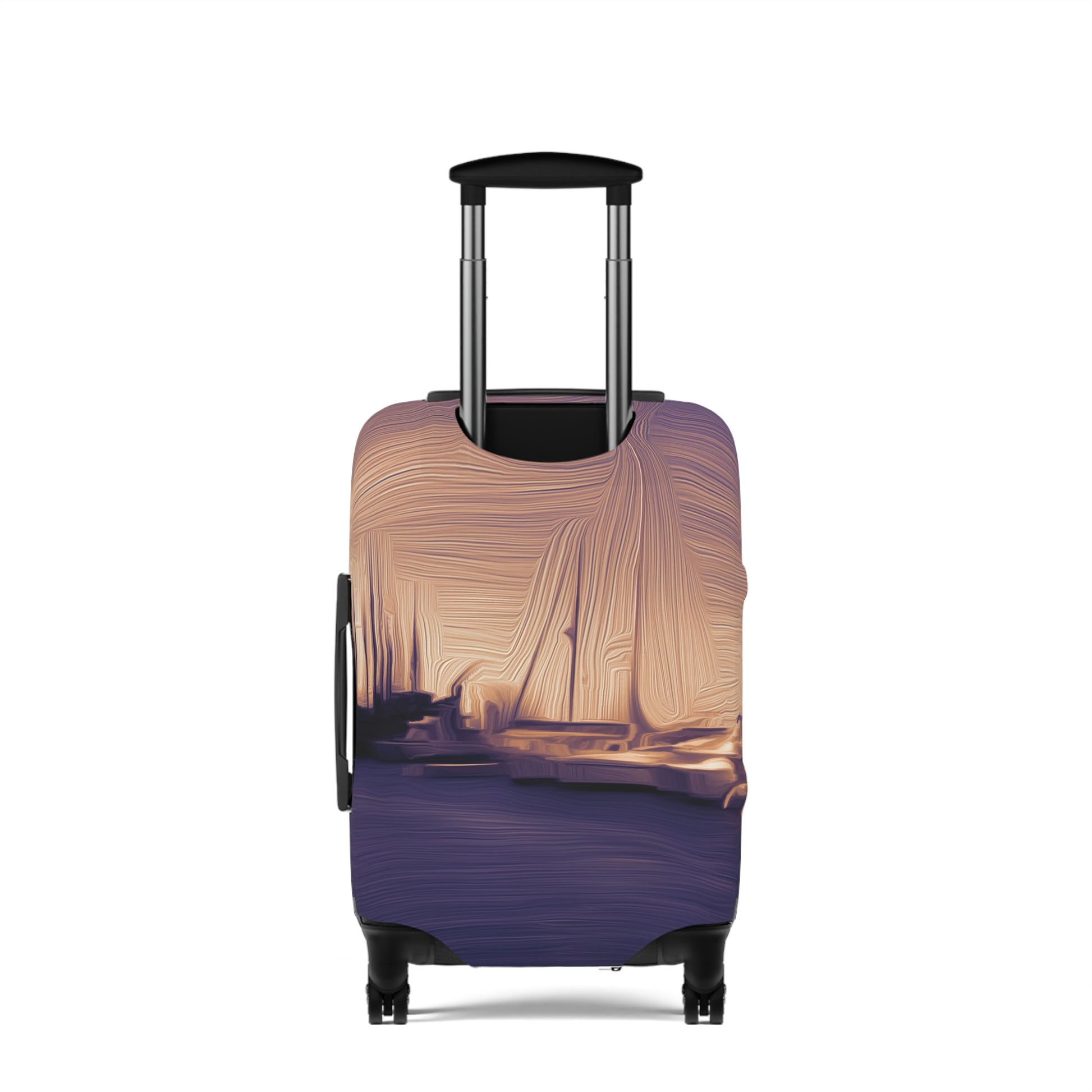 The Sleeping Yachts (at Sunset) – Protective Suitcase Cover - iSAW Company