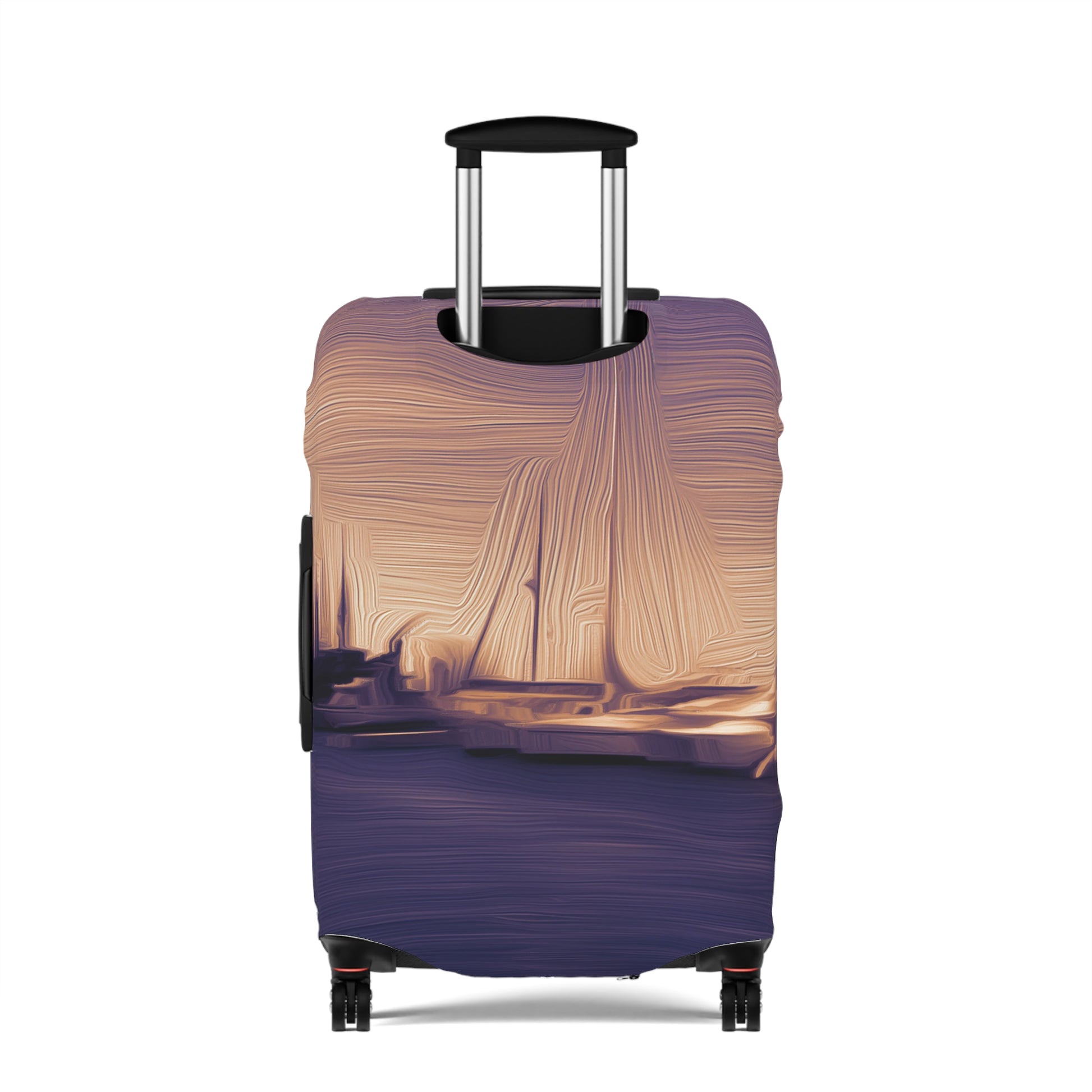 The Sleeping Yachts (at Sunset) – Protective Suitcase Cover - iSAW Company
