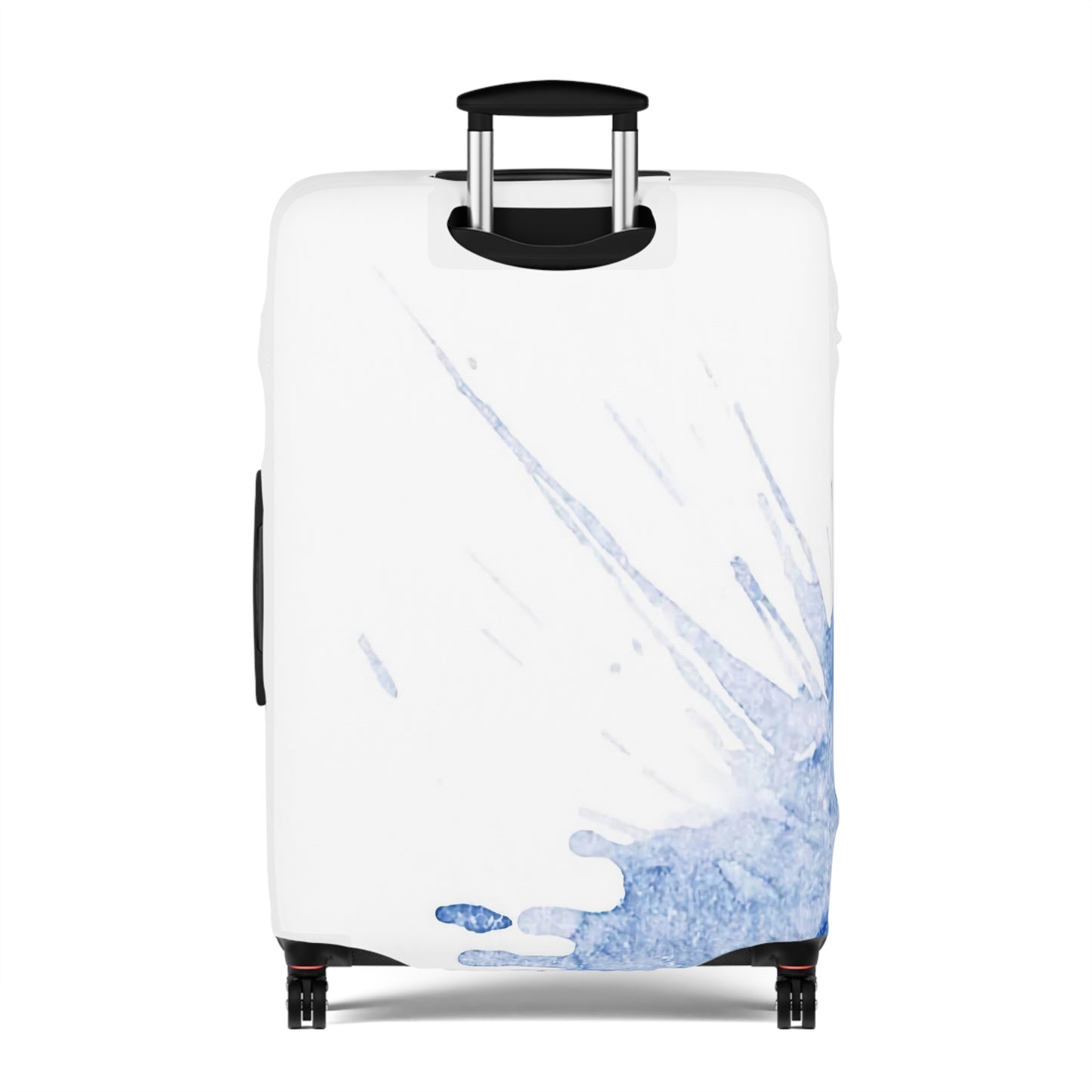 Watercolour Blue Splash – Protective Suitcase Cover - iSAW Company
