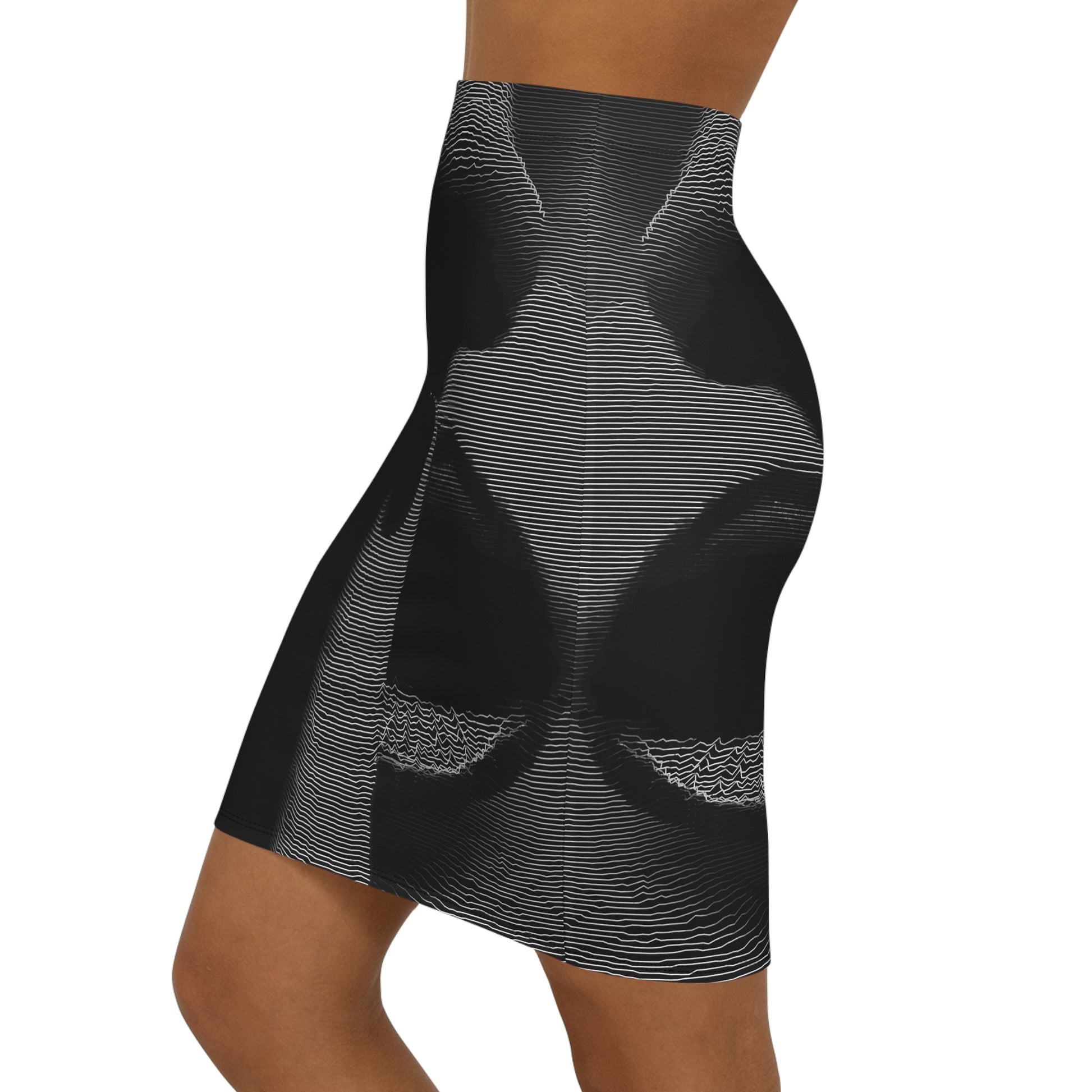 Shhh! - Womens Pencil Skirt - iSAW Company