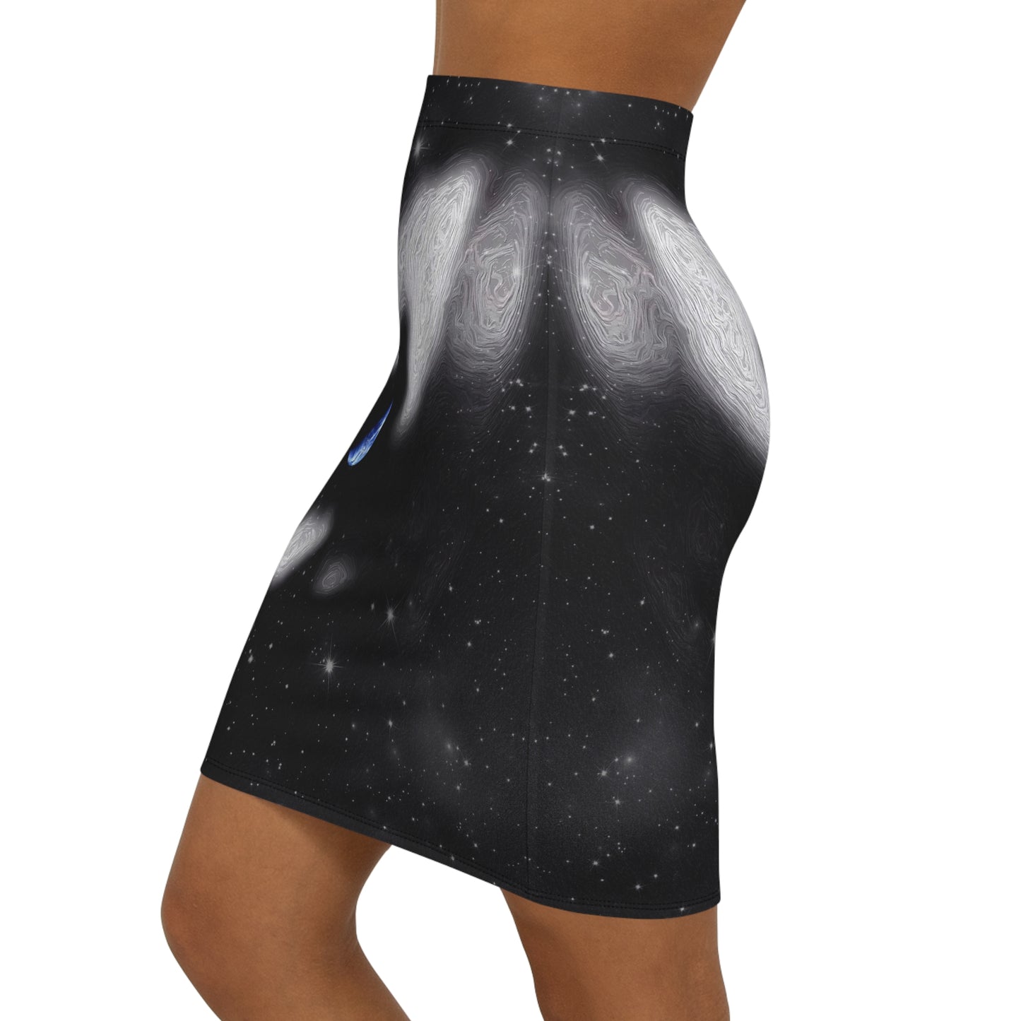 In The Quiet of Your Mind - Womens Pencil Skirt - iSAW Company