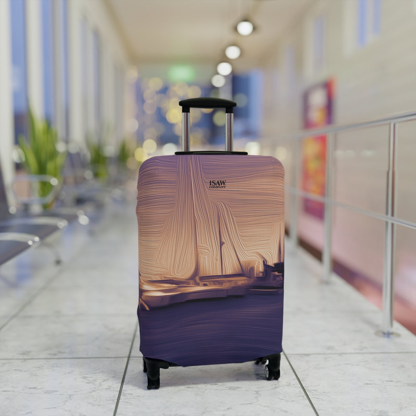 The Sleeping Yachts (at Sunset) – Protective Suitcase Cover - iSAW Company