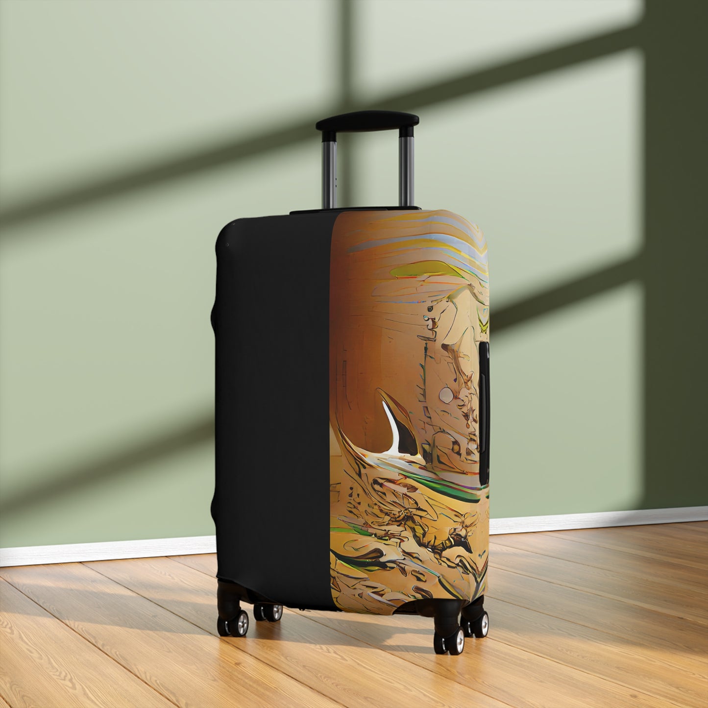 Half Black Half Gāolàng – Protective Suitcase Cover - iSAW Company