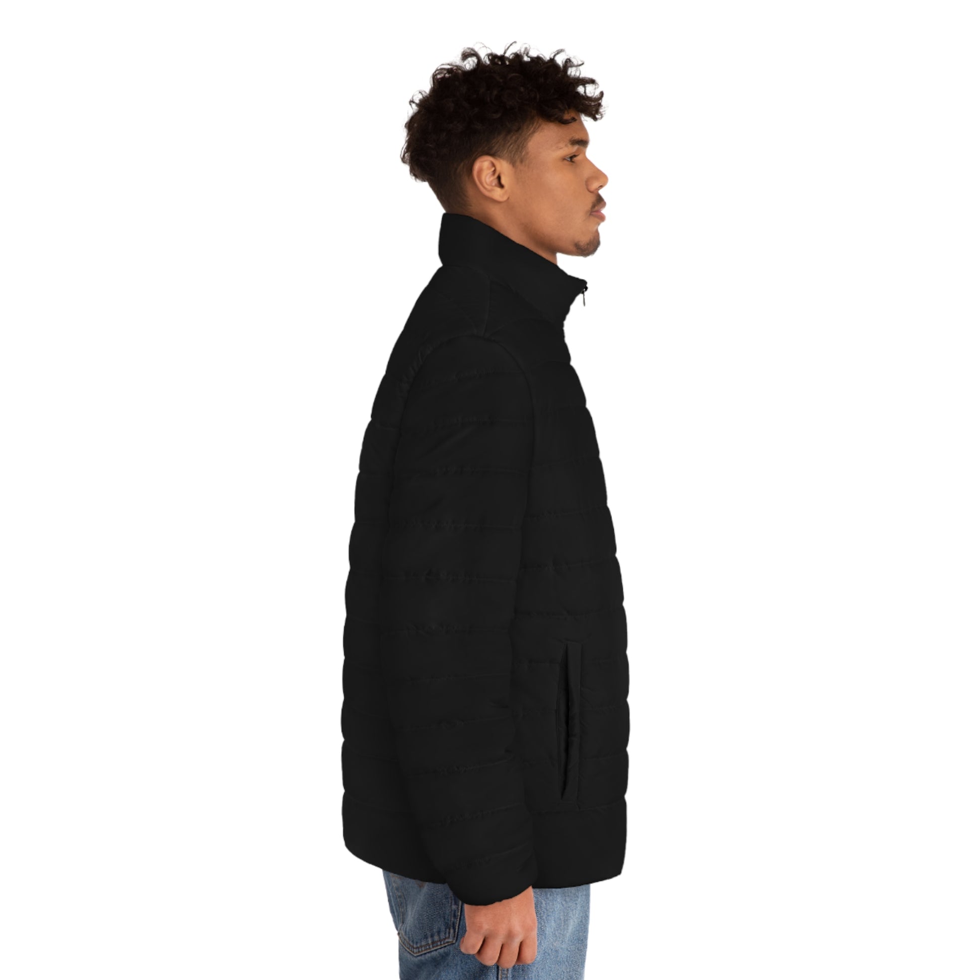 iSAW Mens Black Puffer Jacket - iSAW Company