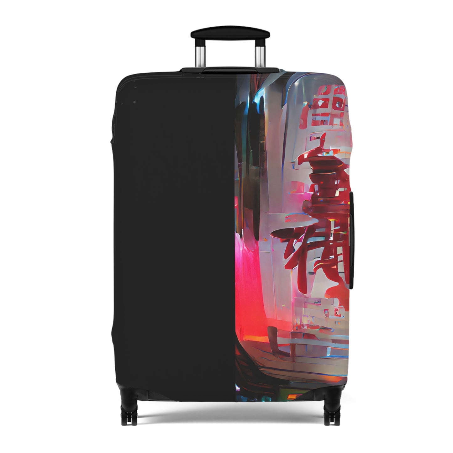 Half Black Half Báijiǔ – Protective Suitcase Cover - iSAW Company