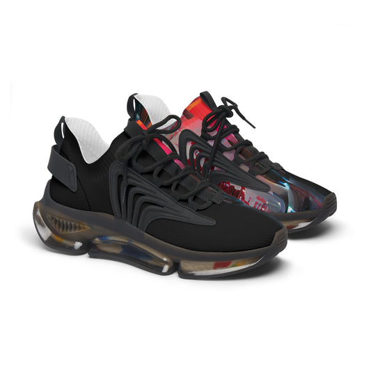 Half Black Half Báijiǔ - Womens Mesh Street Sneakers - iSAW Company