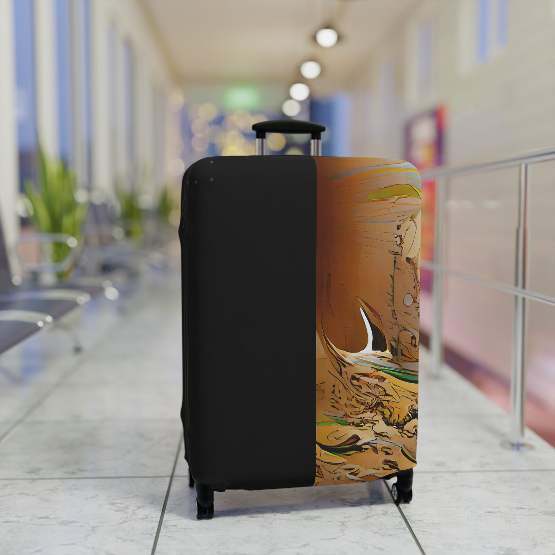 Half Black Half Gāolàng – Protective Suitcase Cover - iSAW Company