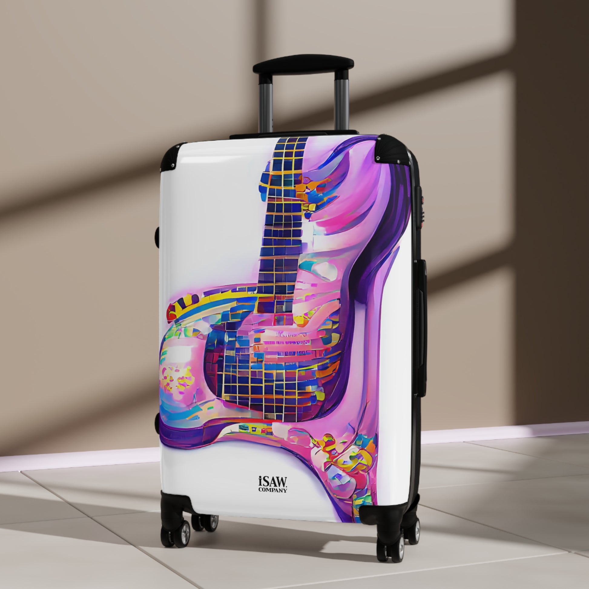Hippie Guitar - Hard - Shell Suitcase - iSAW Company
