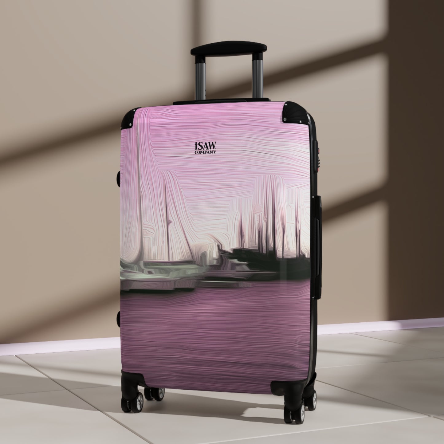 The Sleeping Yachts (at Evening) - Hard - Shell Suitcase - iSAW Company