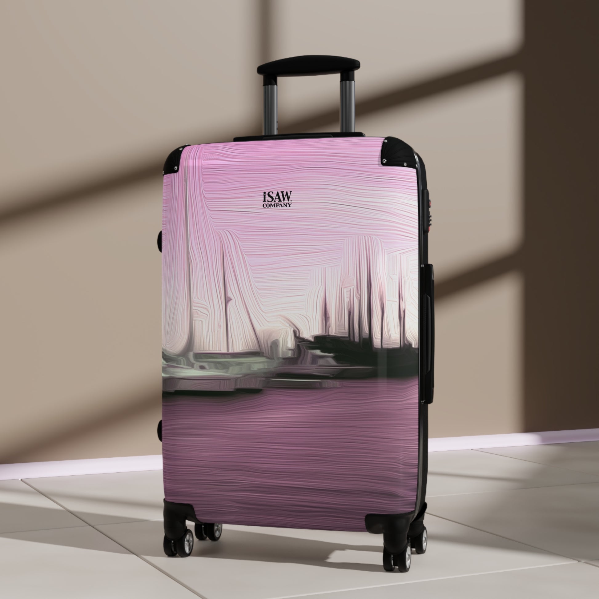 The Sleeping Yachts (at Evening) - Hard - Shell Suitcase - iSAW Company