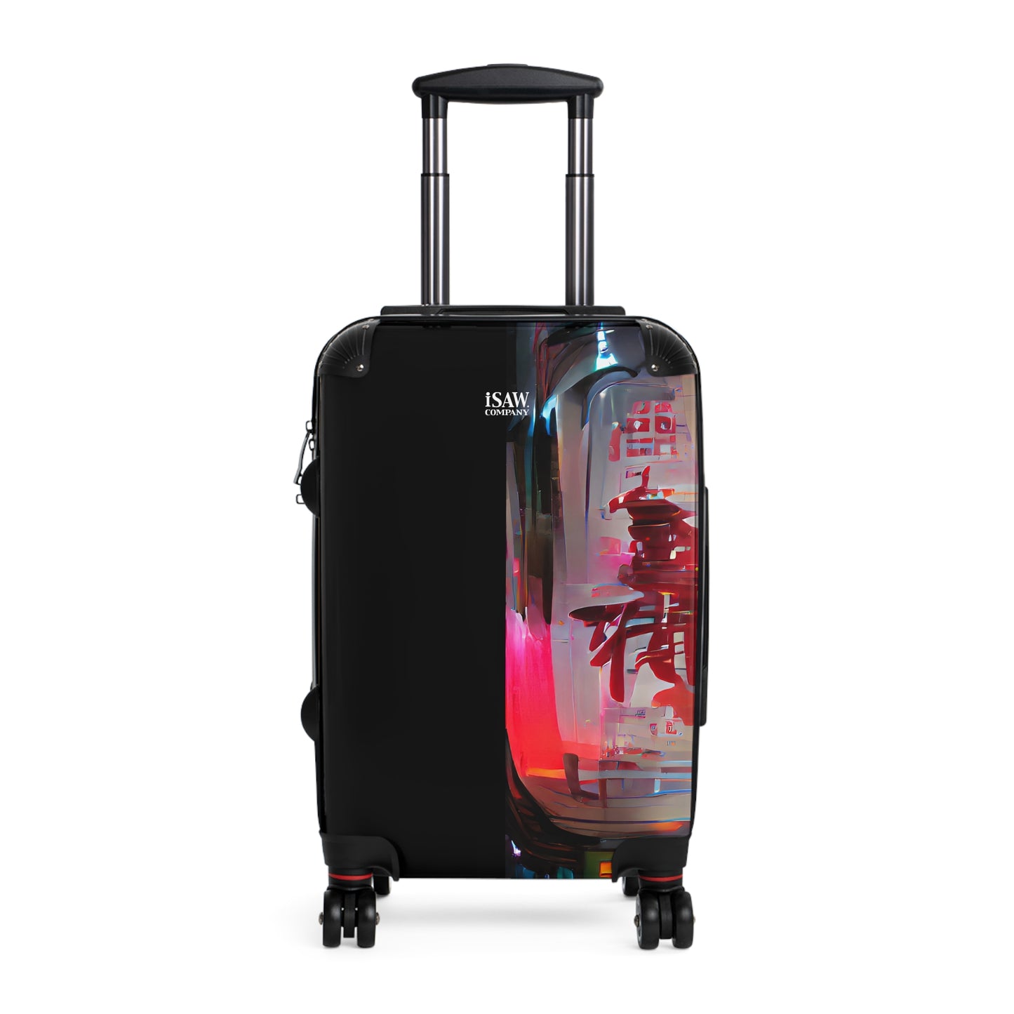 Half Black Half Báijiǔ - Hard - Shell Suitcase - iSAW Company