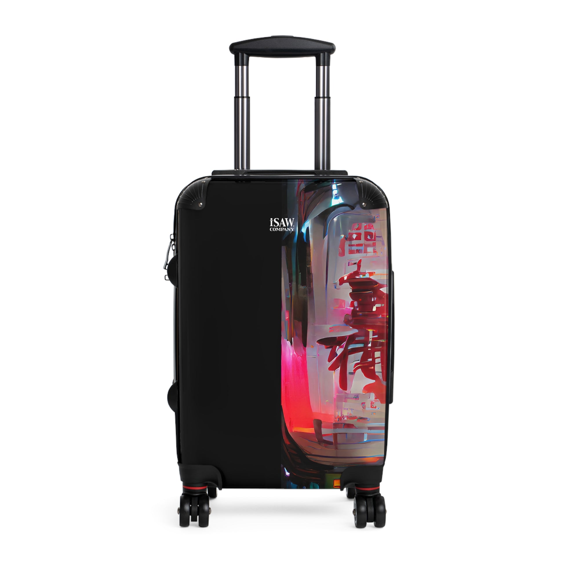 Half Black Half Báijiǔ - Hard - Shell Suitcase - iSAW Company