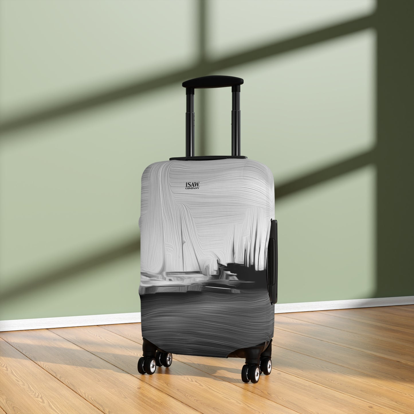 The Sleeping Yachts (at Night) – Protective Suitcase Cover - iSAW Company
