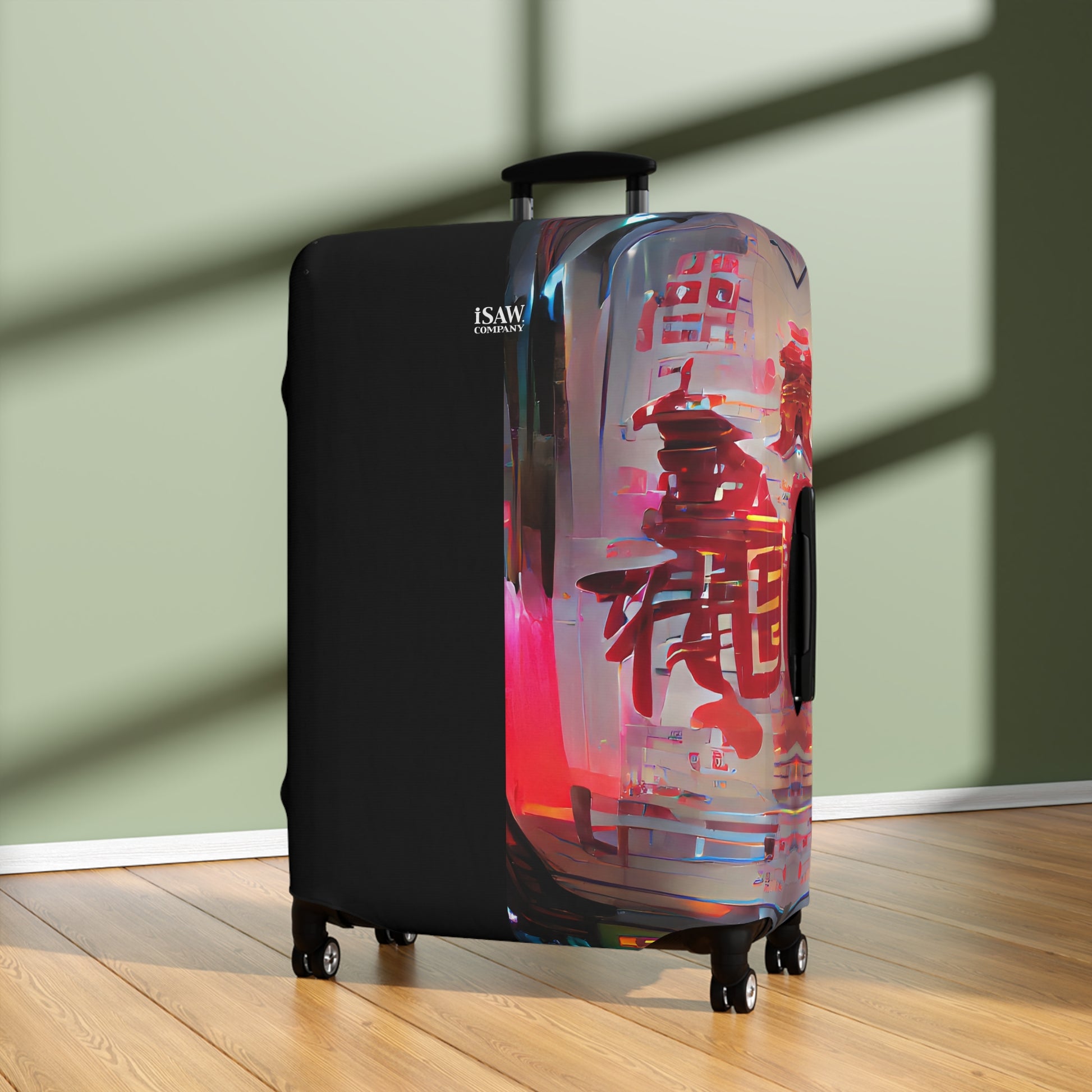 Half Black Half Báijiǔ – Protective Suitcase Cover - iSAW Company