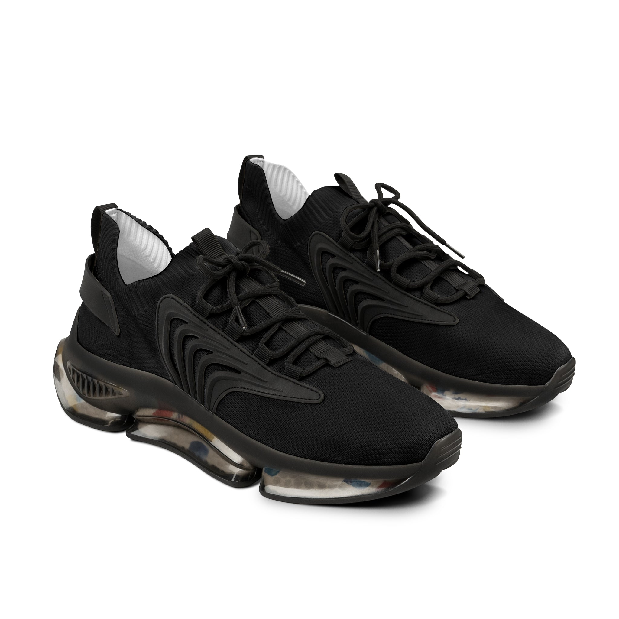 iSAW Mens Black Street Sneakers - iSAW Company