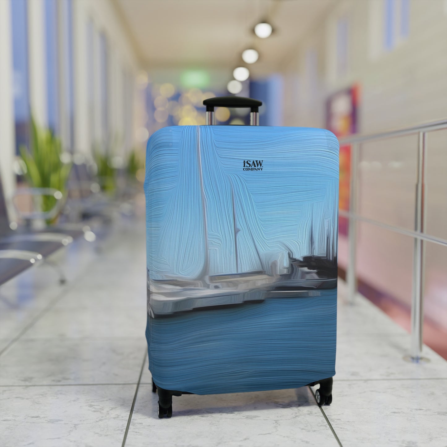 The Sleeping Yachts (at Morning) – Protective Suitcase Cover - iSAW Company