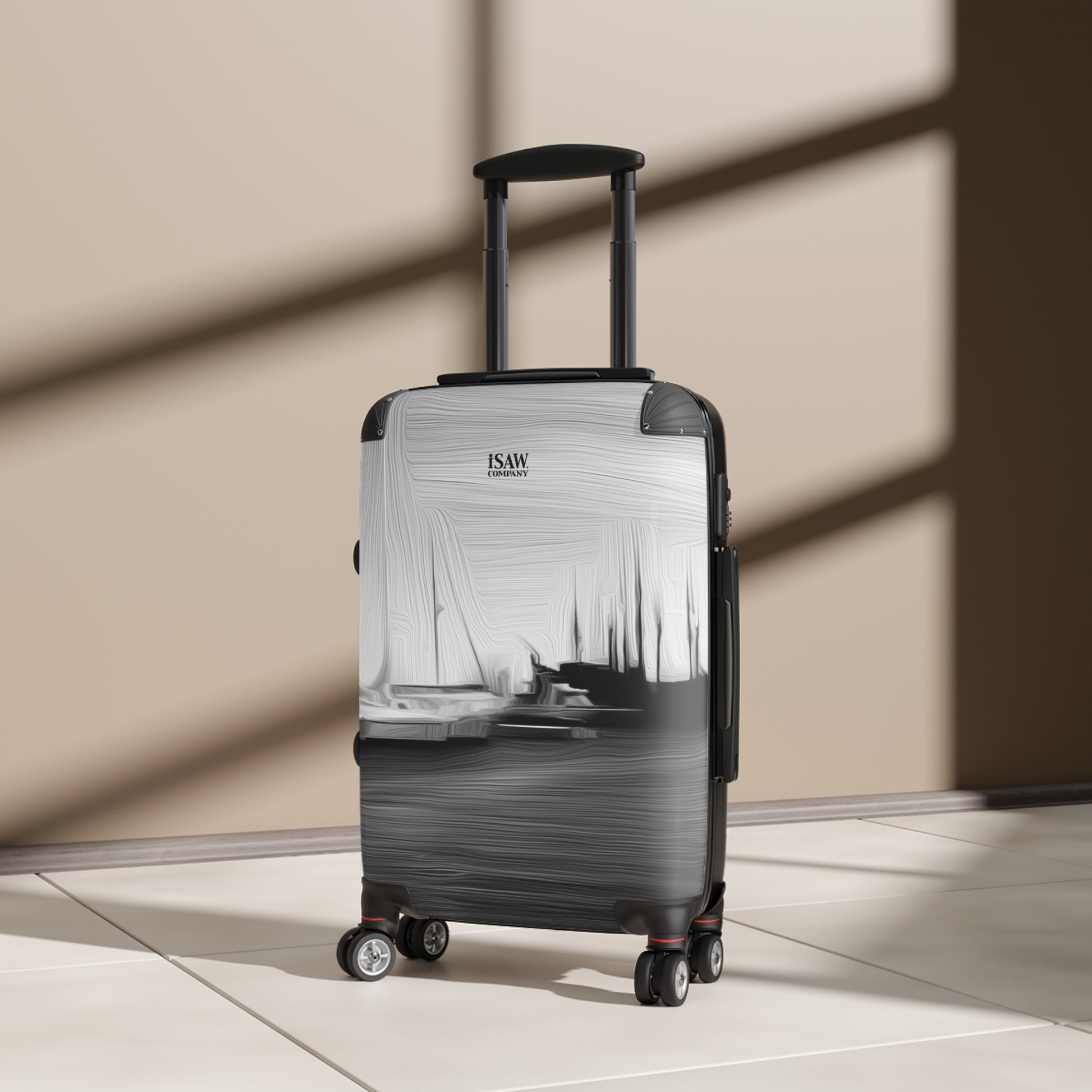 The Sleeping Yachts (at Night) - Hard - Shell Suitcase - iSAW Company