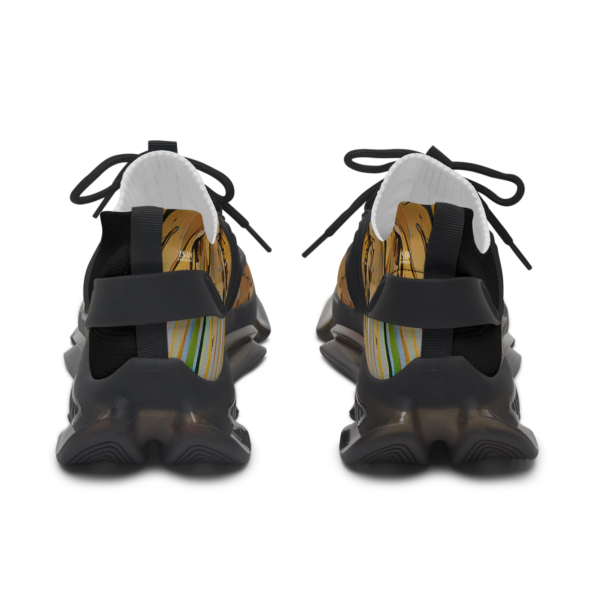 Half Black Half Gāolàng - Womens Mesh Street Sneakers - iSAW Company