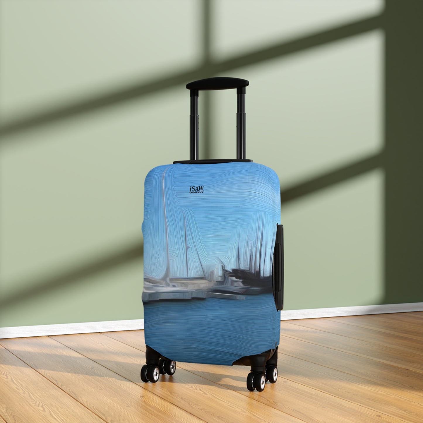The Sleeping Yachts (at Morning) – Protective Suitcase Cover - iSAW Company