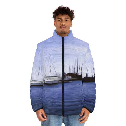 The Sleeping Yachts (at Afternoon) - Mens Puffer Jacket - iSAW Company