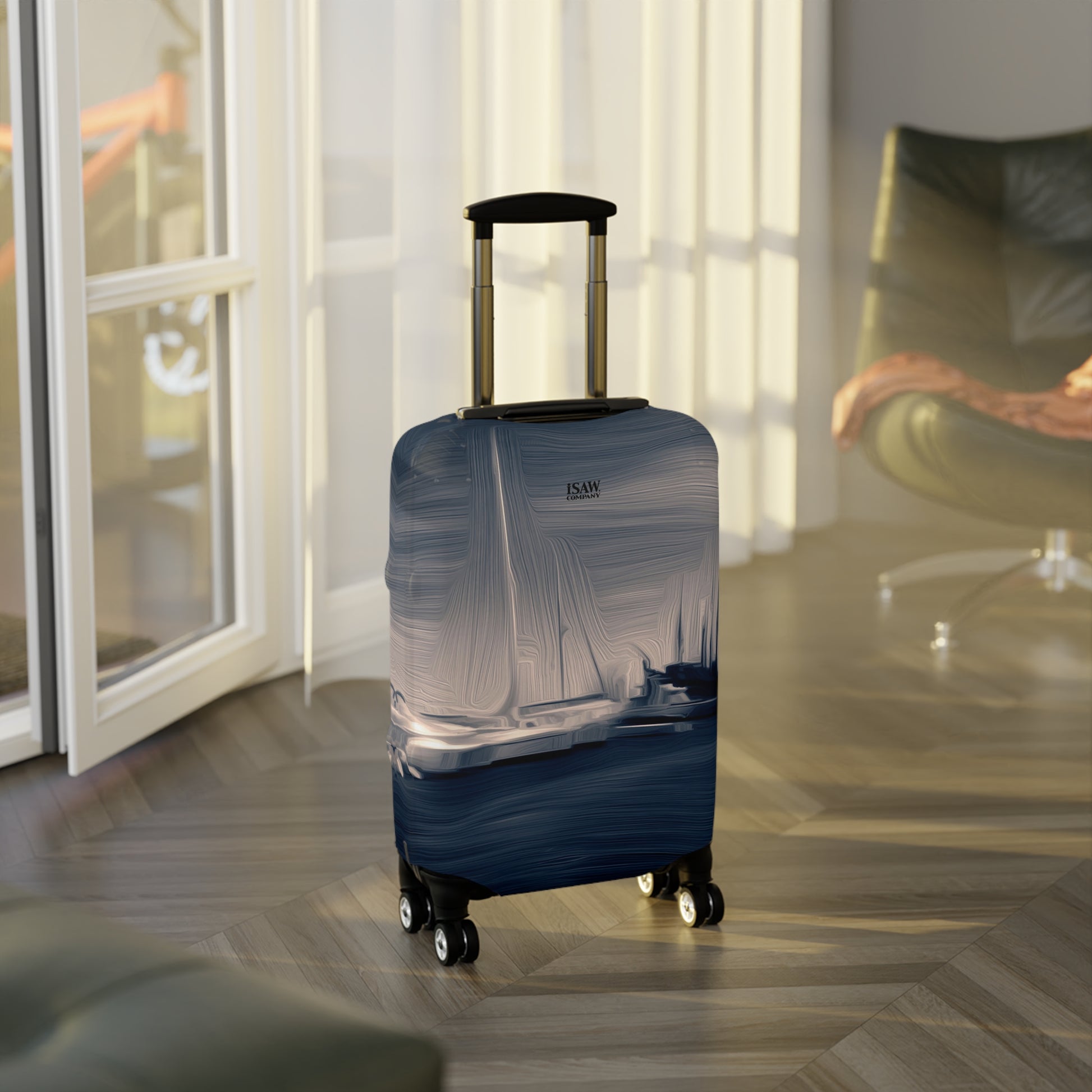 The Sleeping Yachts (at Sunrise) – Protective Suitcase Cover - iSAW Company