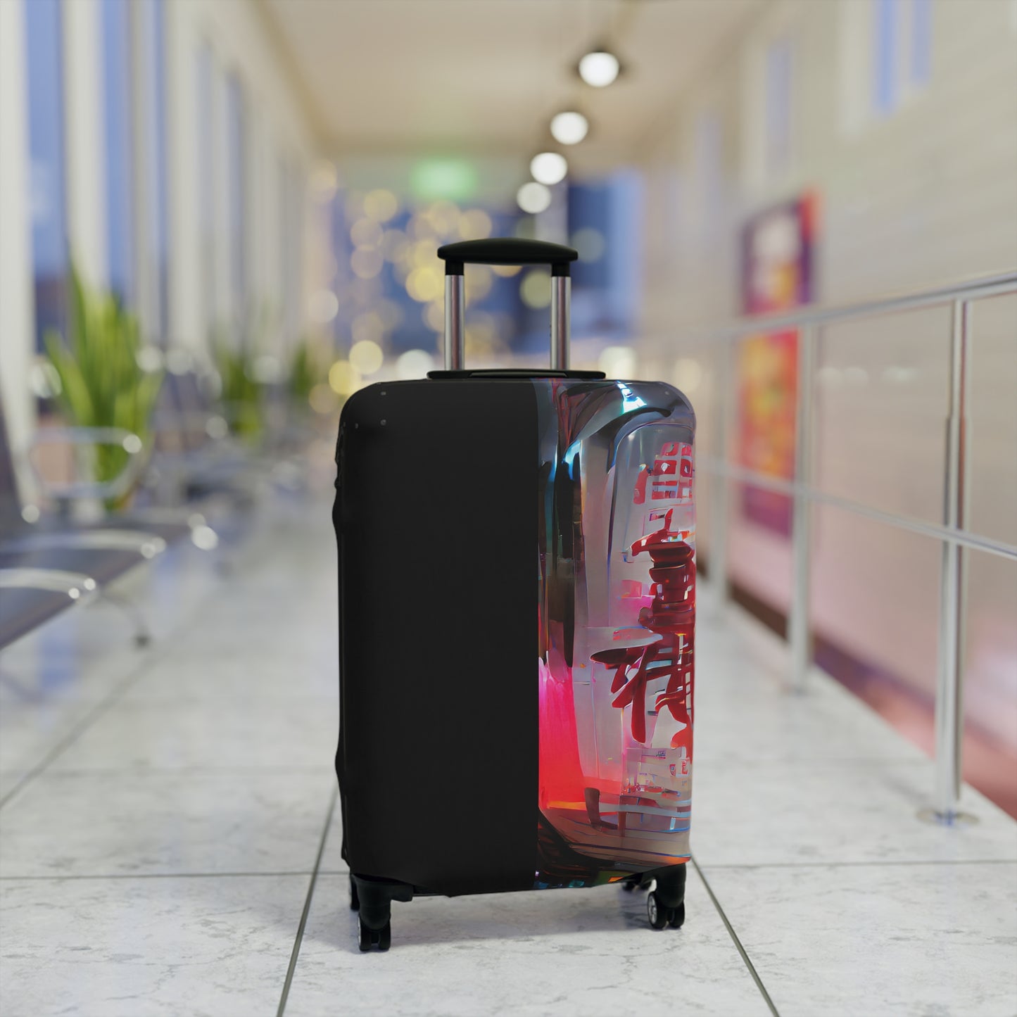 Half Black Half Báijiǔ – Protective Suitcase Cover - iSAW Company