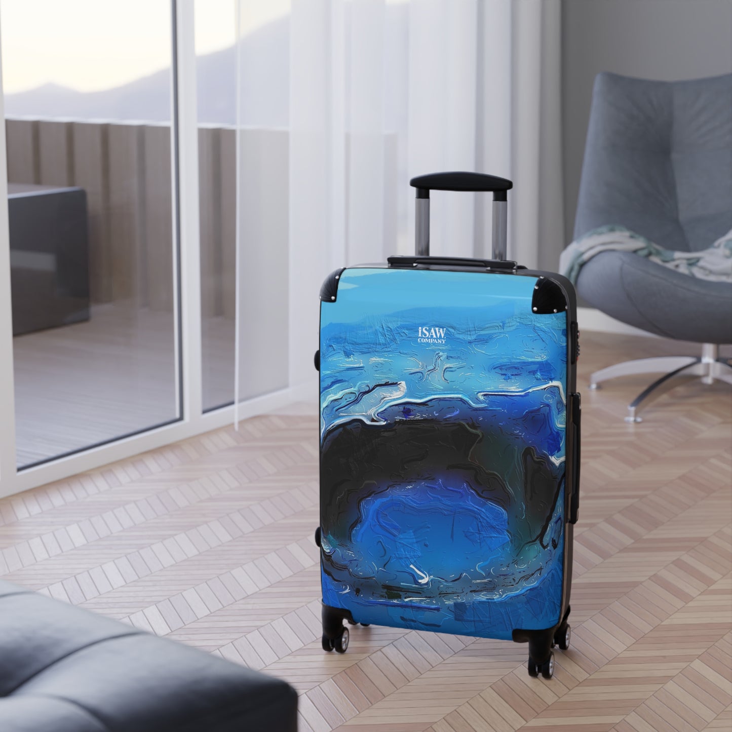 A Drop In The Ocean - Hard - Shell Suitcase - iSAW Company