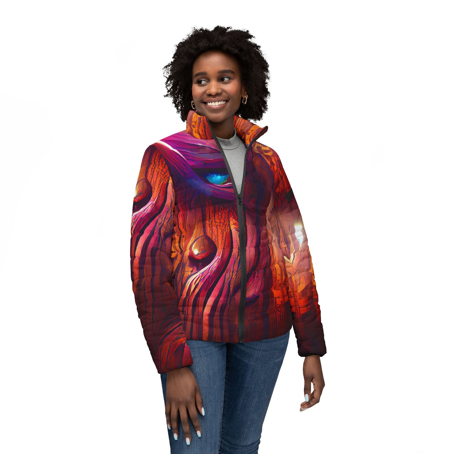 Hardwood - Womens Puffer Jacket - iSAW Company