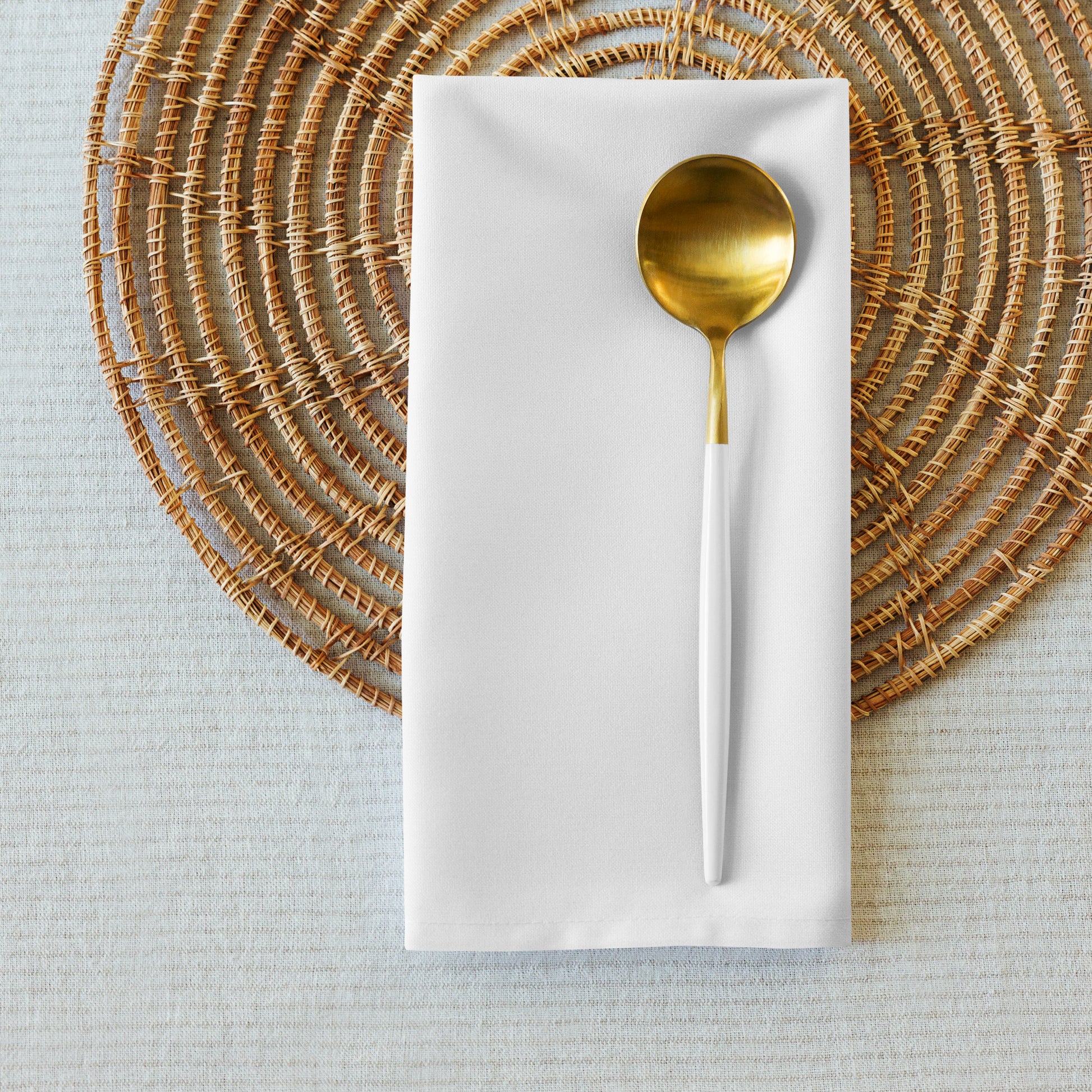 iSAW White Cloth Napkin Set - iSAW Company