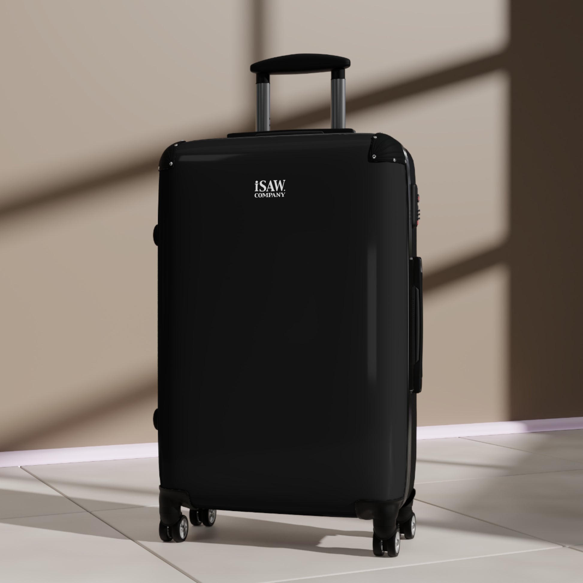 iSAW Black Hard - Shell Suitcase - iSAW Company