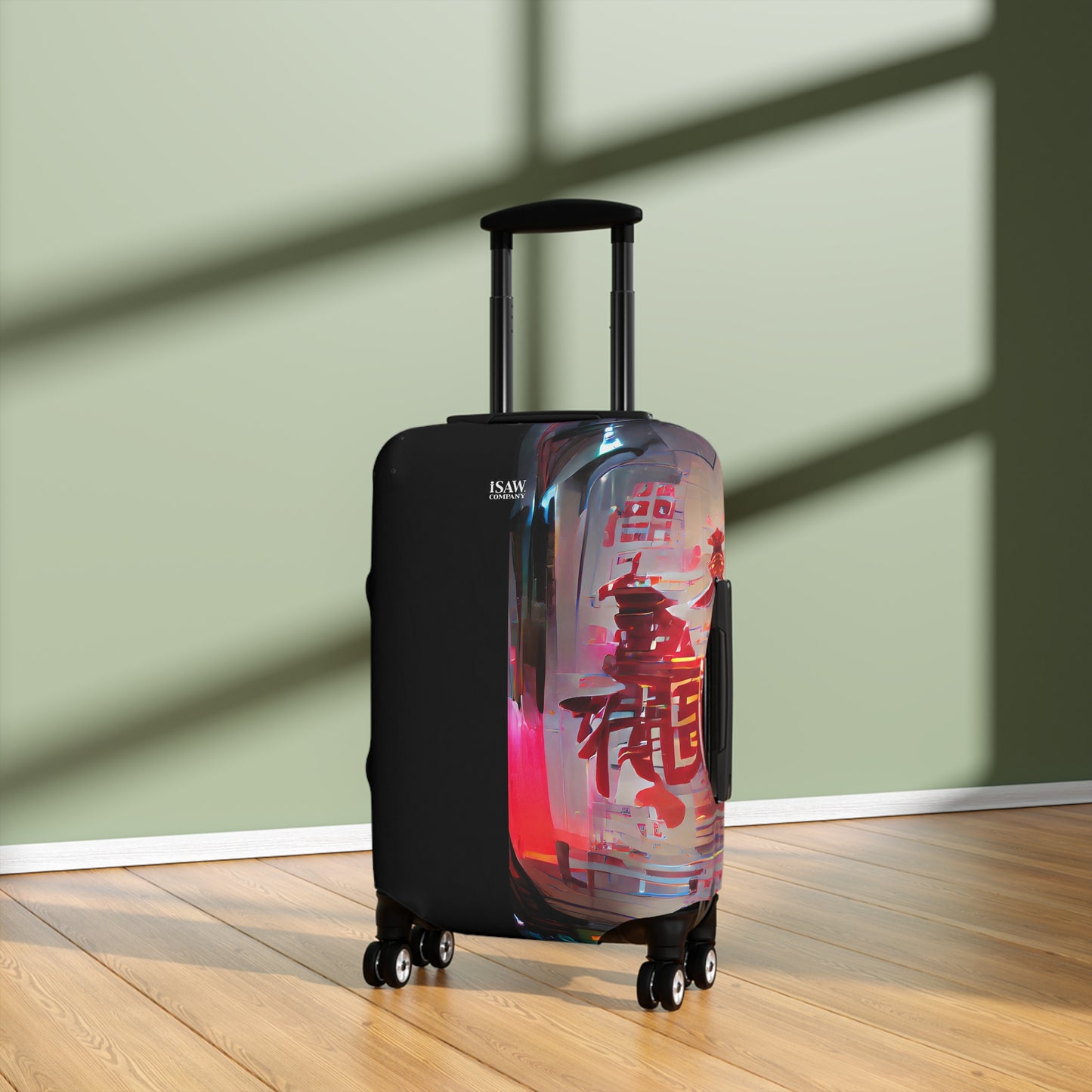 Half Black Half Báijiǔ – Protective Suitcase Cover - iSAW Company