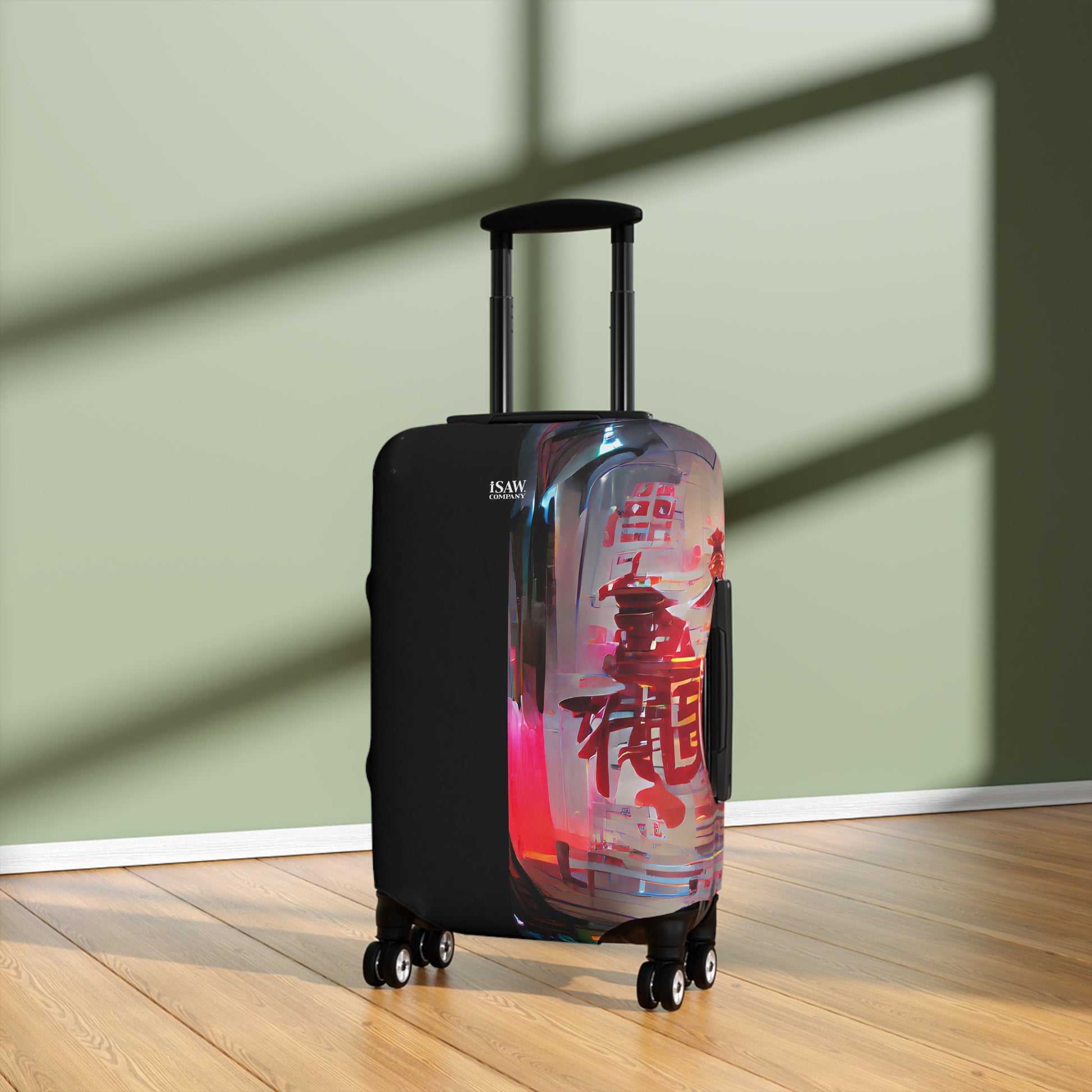 Half Black Half Báijiǔ – Protective Suitcase Cover - iSAW Company