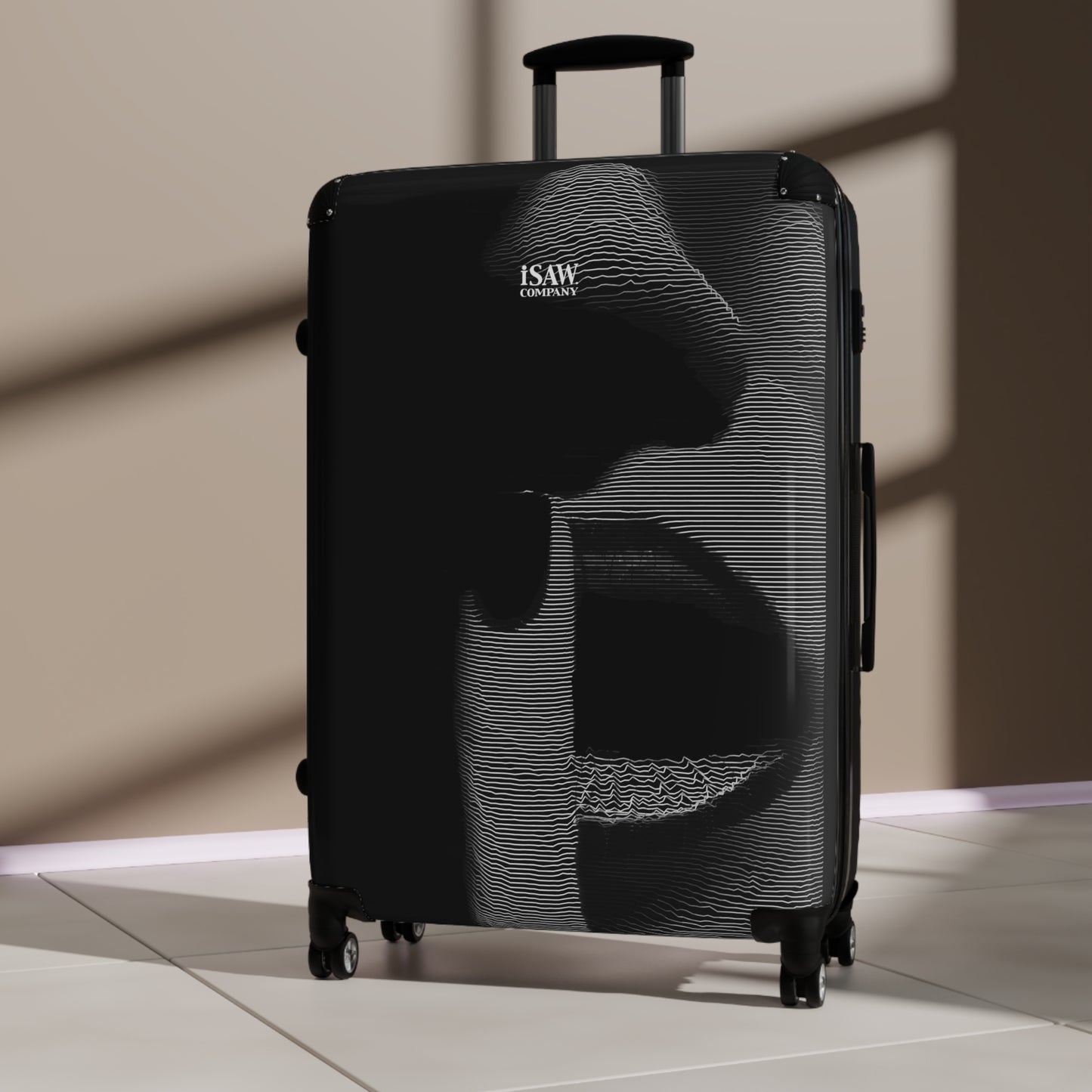Shhh! - Hard - Shell Suitcase - iSAW Company