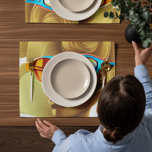 Retro Cool White - Placemat Set