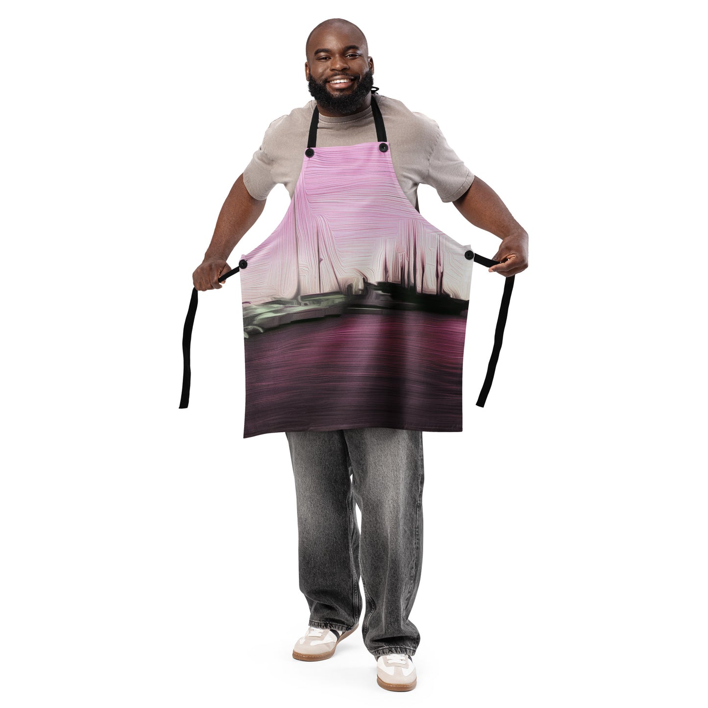 The Sleeping Yachts (at Evening) - Apron - iSAW Company