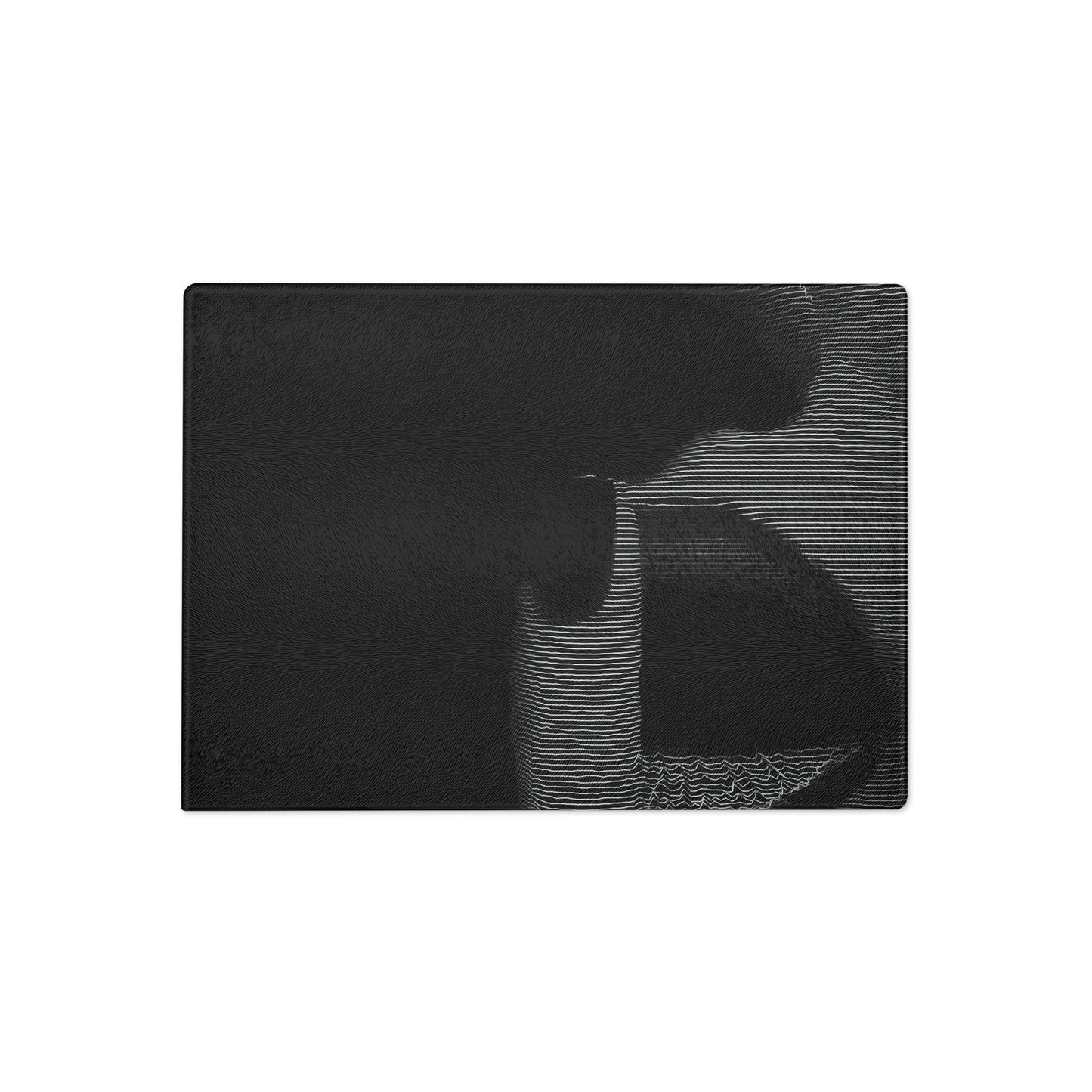 Shhh! - Glass Cutting Board - iSAW Company