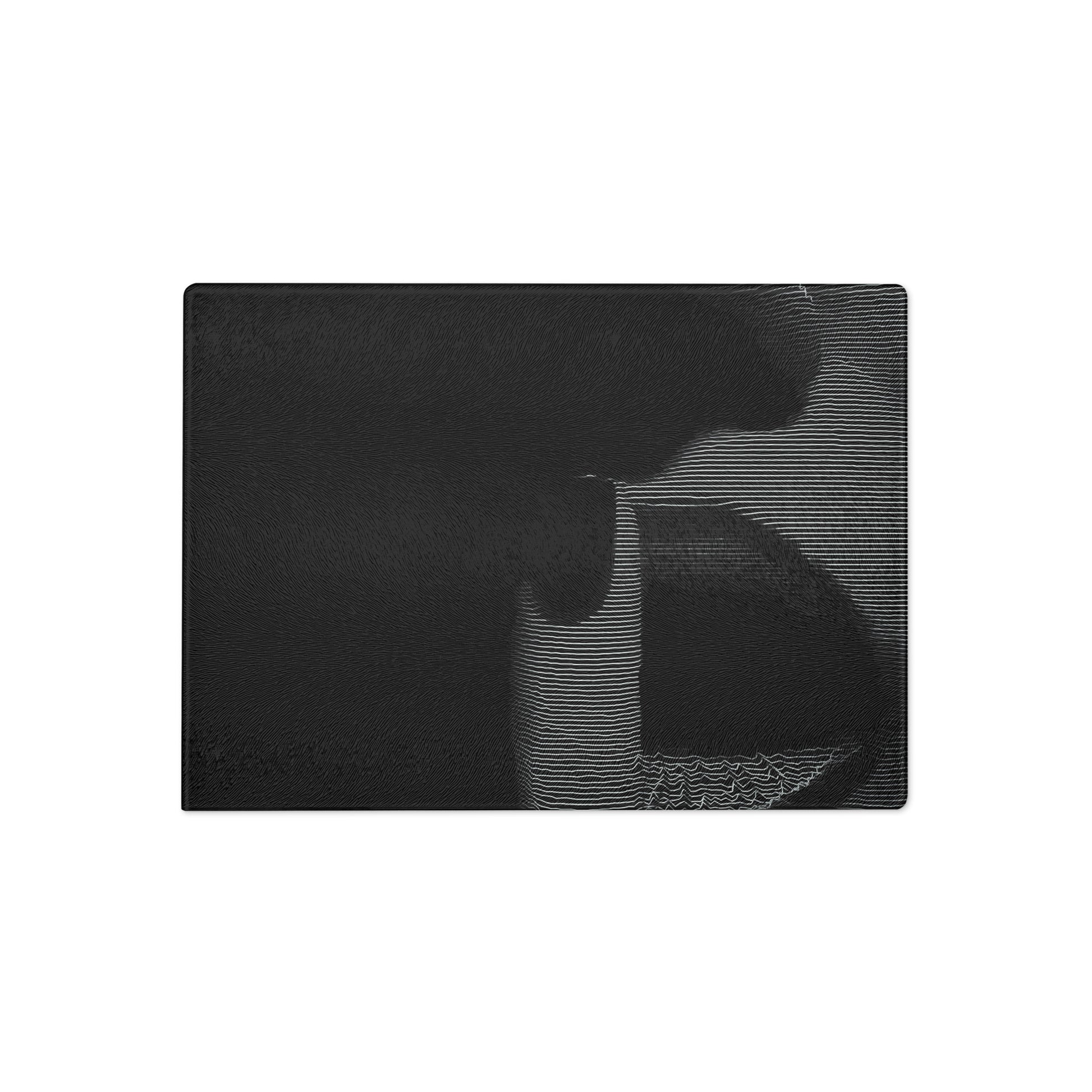 Shhh! - Glass Cutting Board - iSAW Company