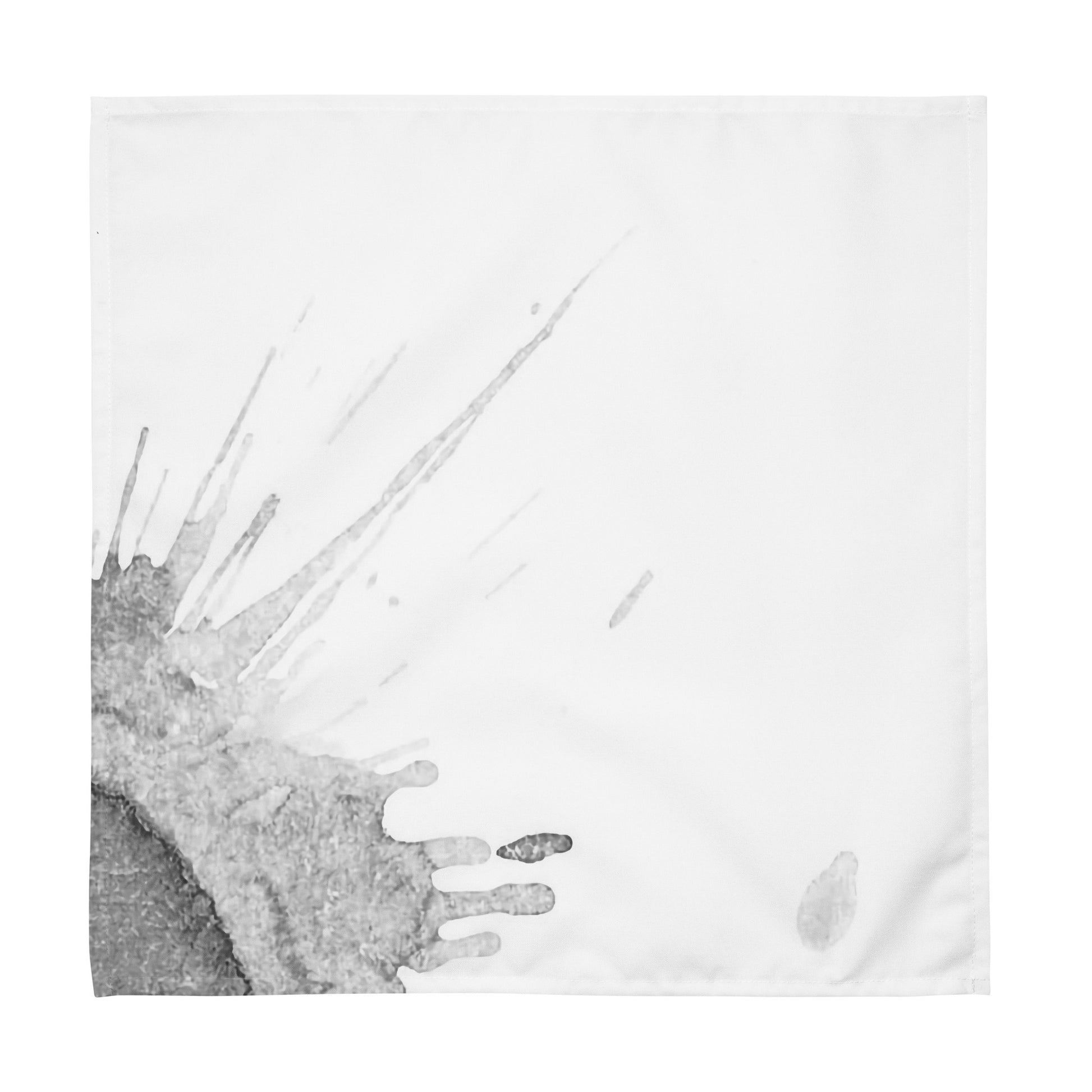 Watercolour Grey Splash - Cloth Napkin Set - iSAW Company