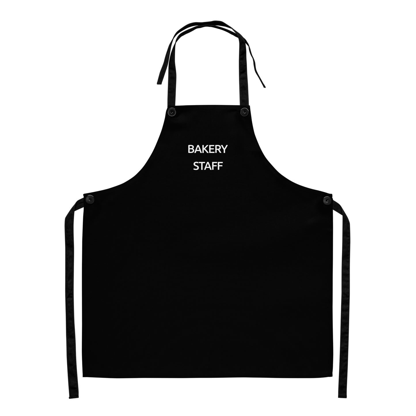 Bakery Staff - Black Apron - iSAW Company