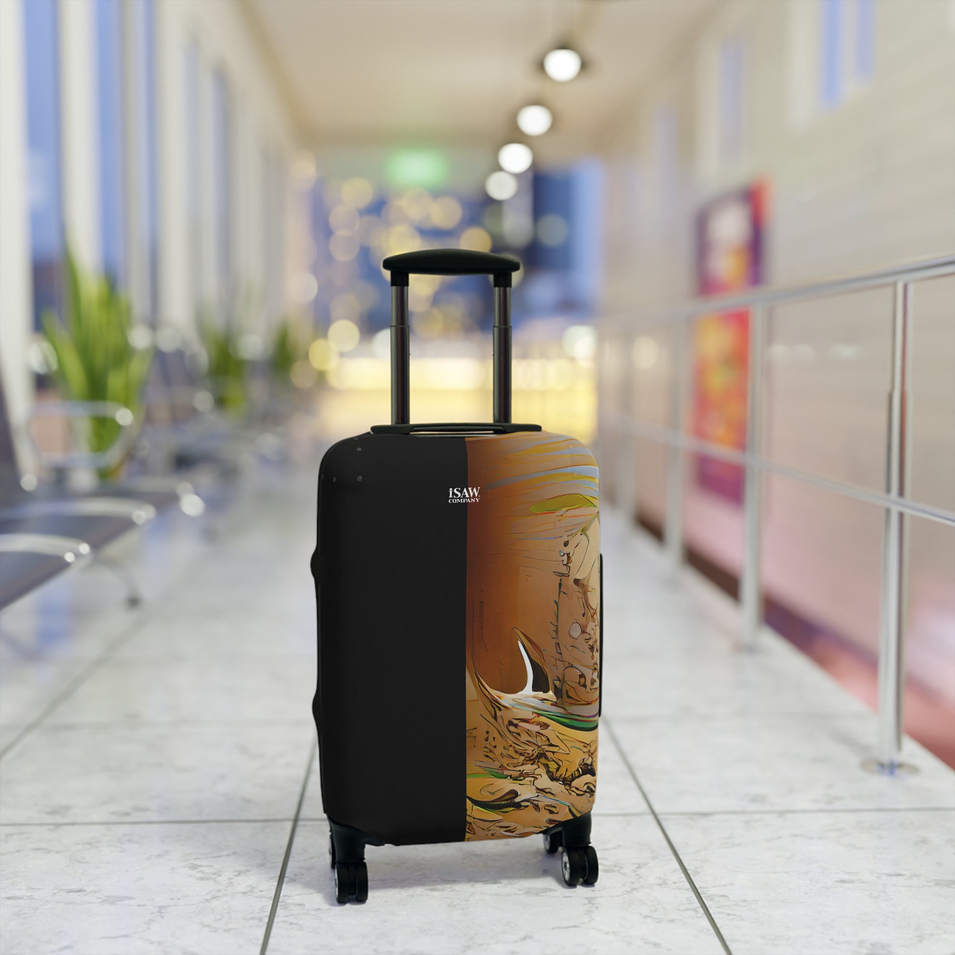 Half Black Half Gāolàng – Protective Suitcase Cover - iSAW Company