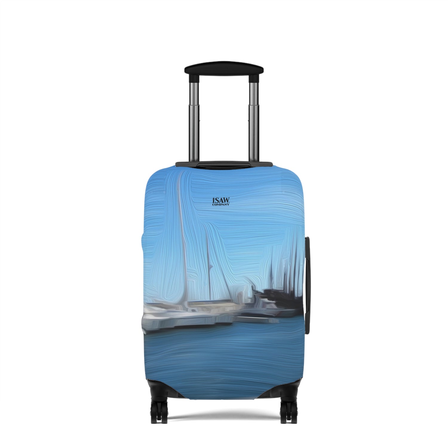 The Sleeping Yachts (at Morning) – Protective Suitcase Cover - iSAW Company