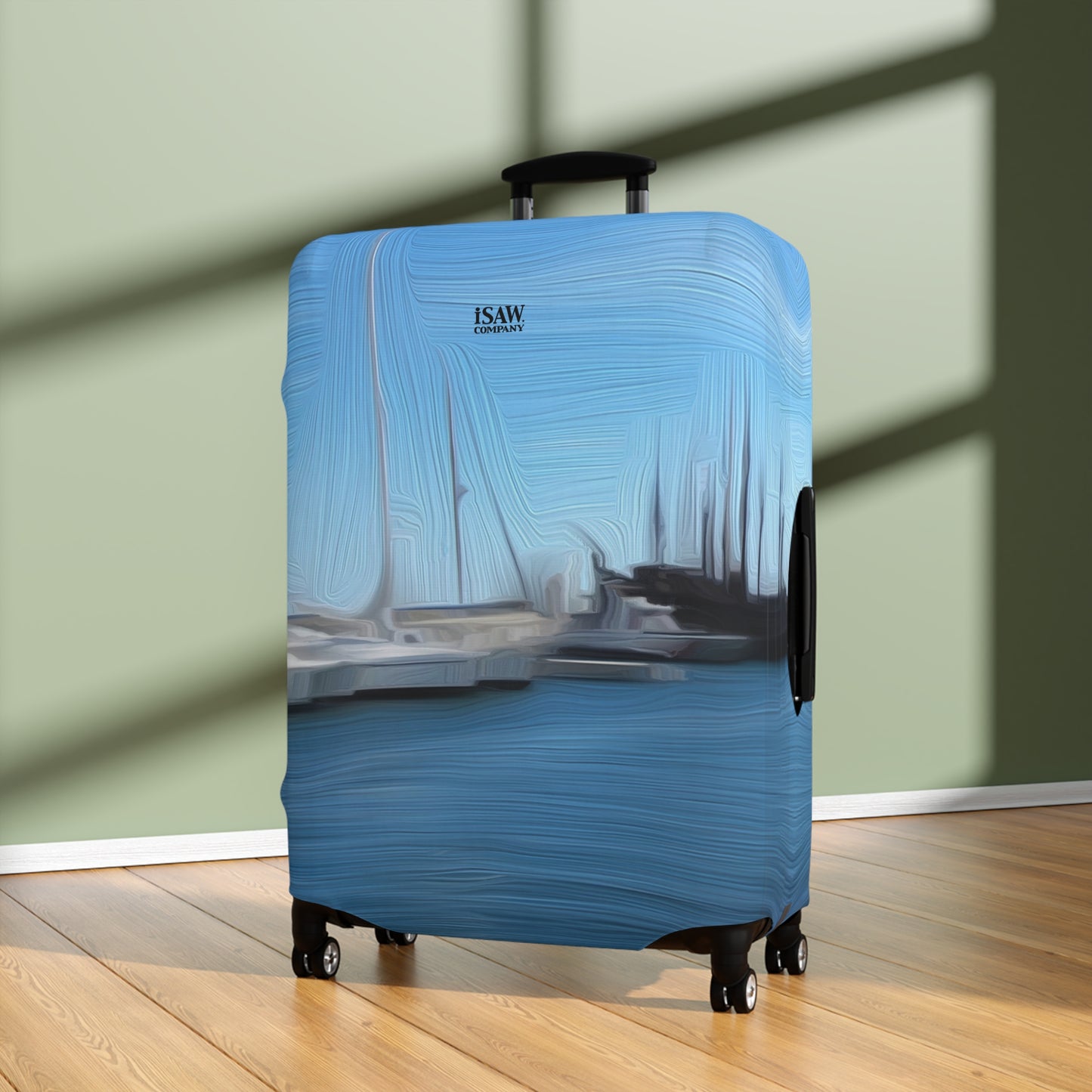 The Sleeping Yachts (at Morning) – Protective Suitcase Cover - iSAW Company