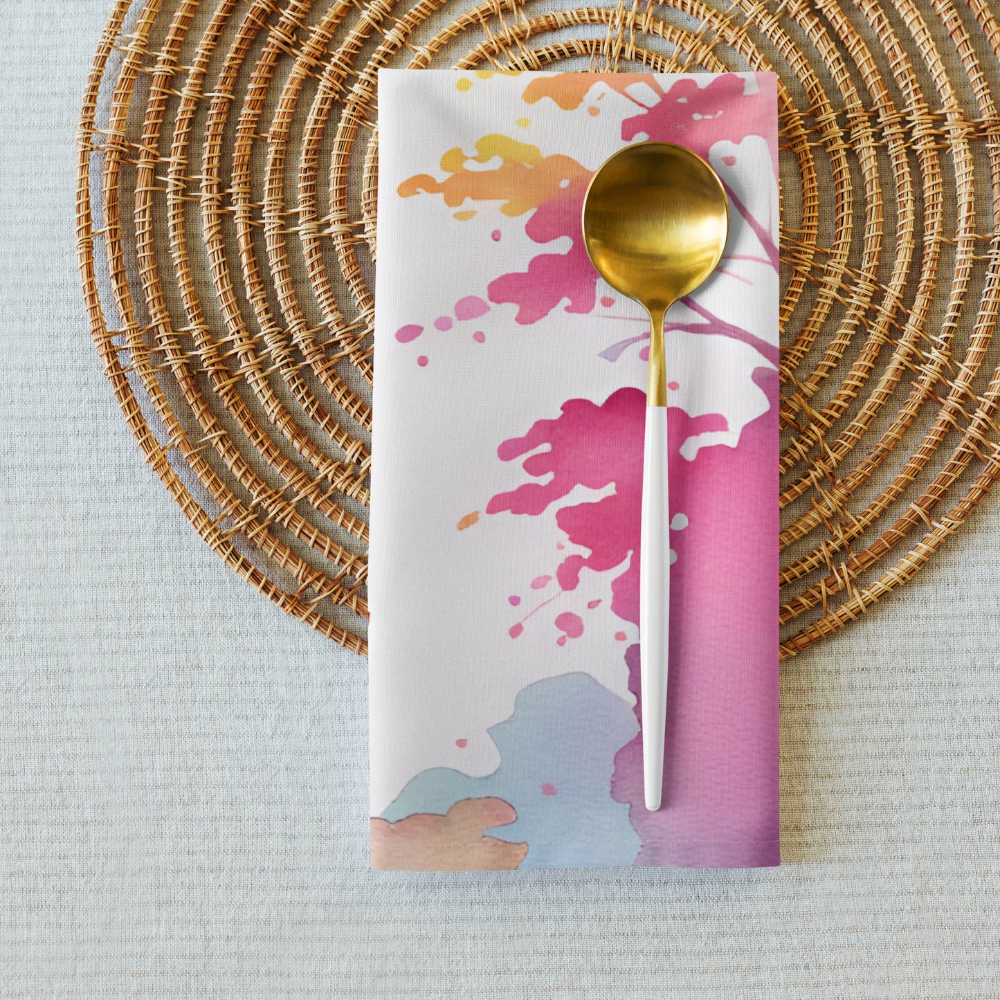 Geisha Girl - Cloth Napkin Set - iSAW Company