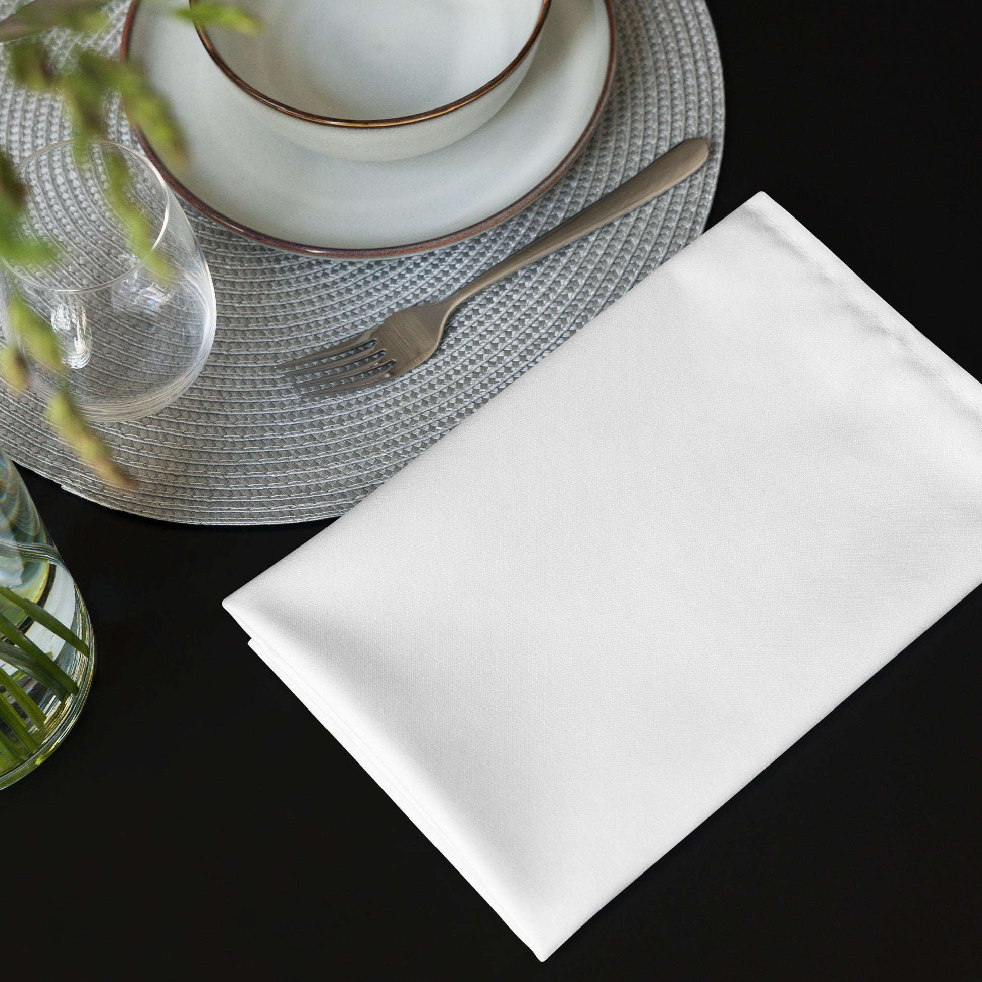 iSAW White Cloth Napkin Set - iSAW Company
