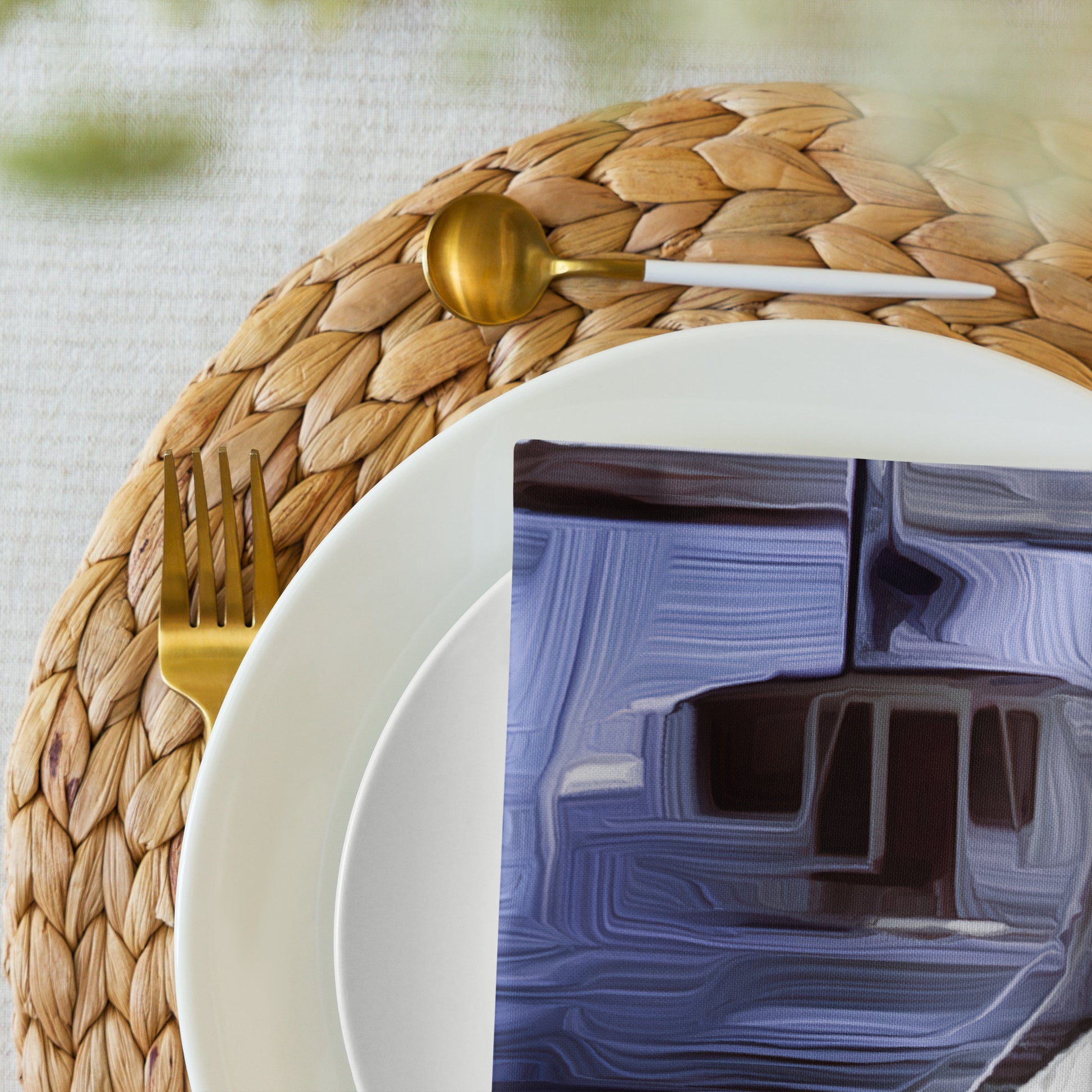 The Sleeping Yachts (at Afternoon) - Cloth Napkin Set - iSAW Company