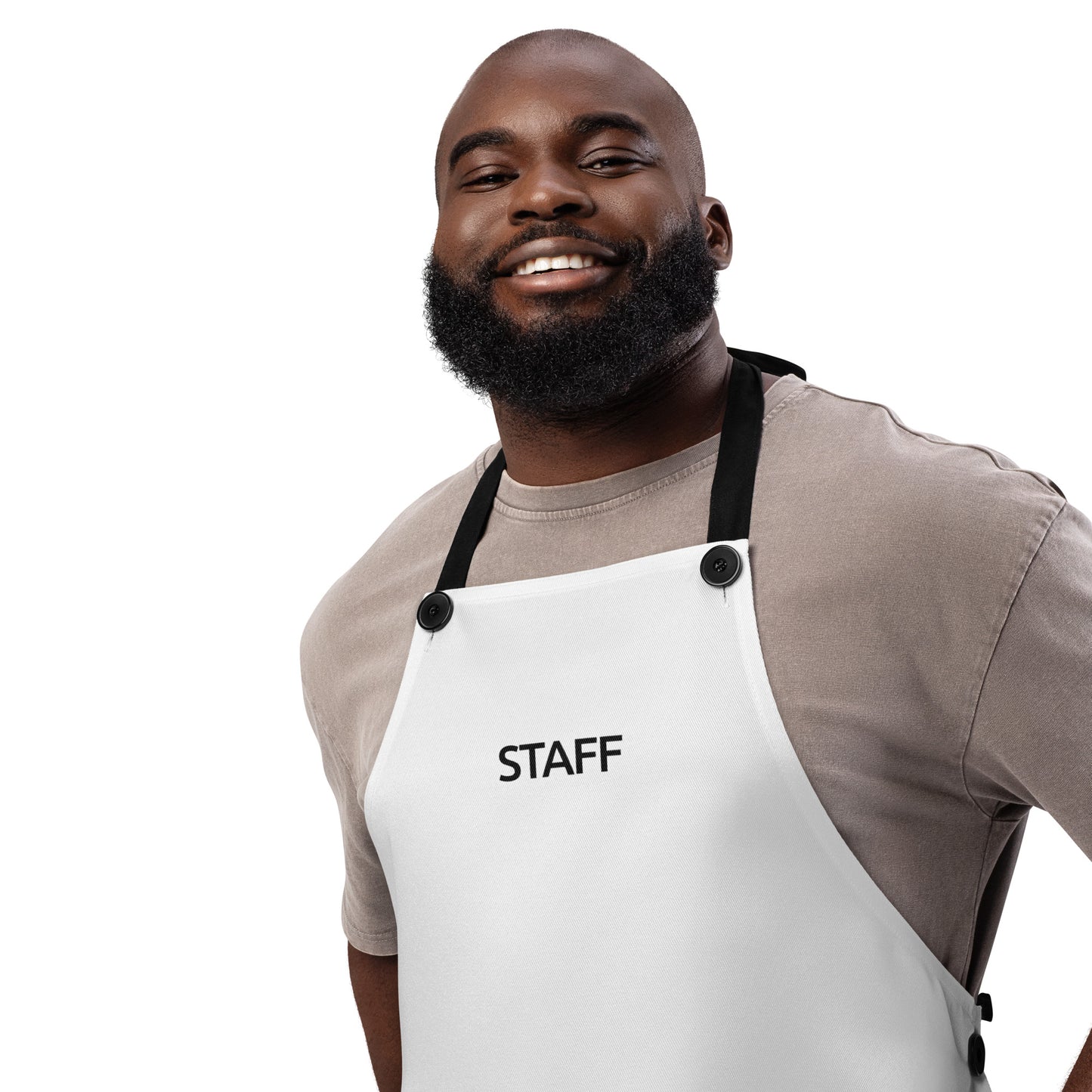 Staff - White Apron - iSAW Company